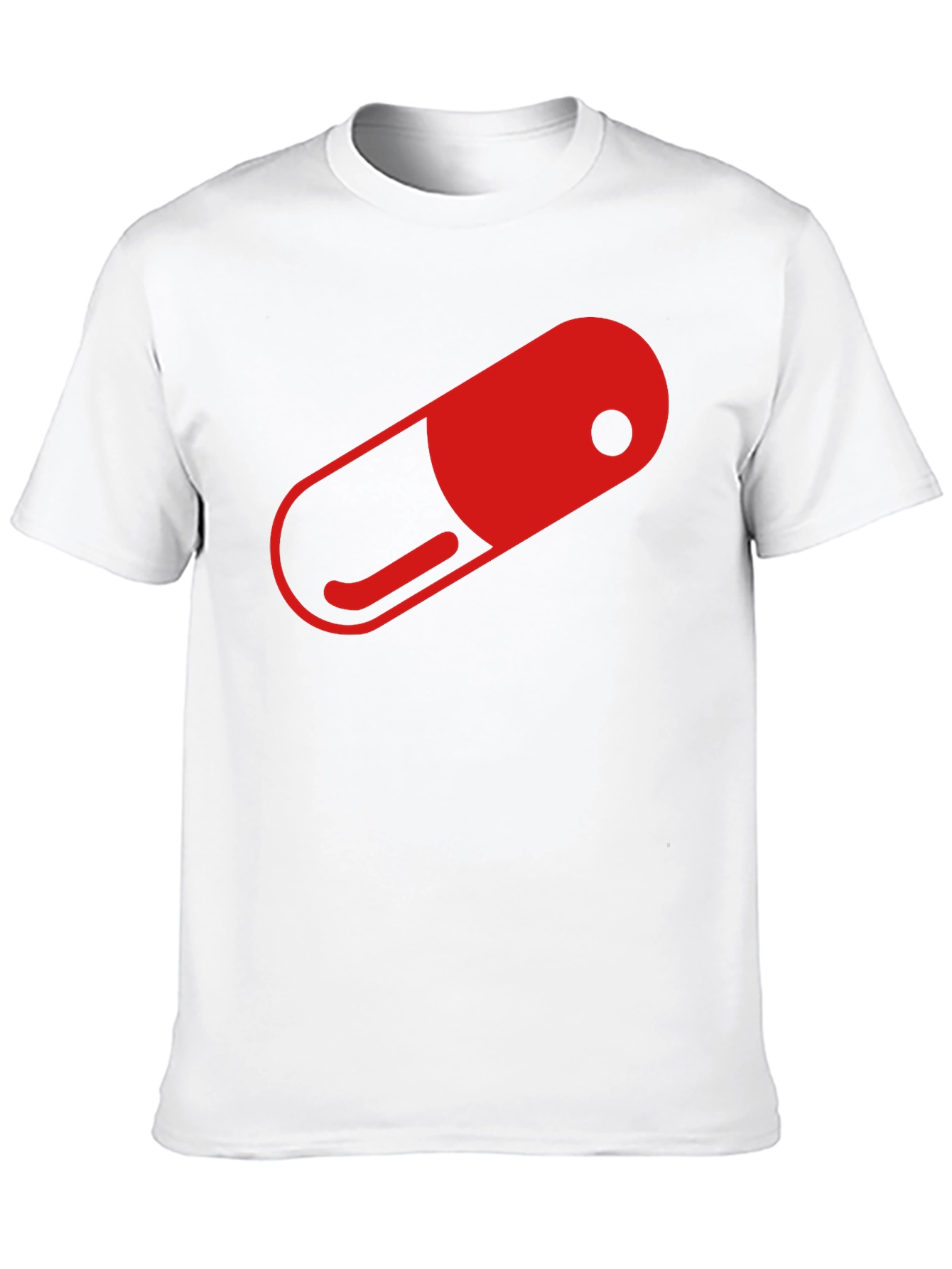 Red Pill Graphic T-Shirt - Black