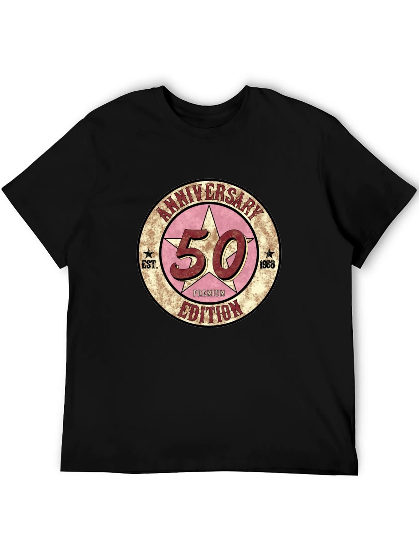 50th Anniversary Premium Edition Black T-Shirt