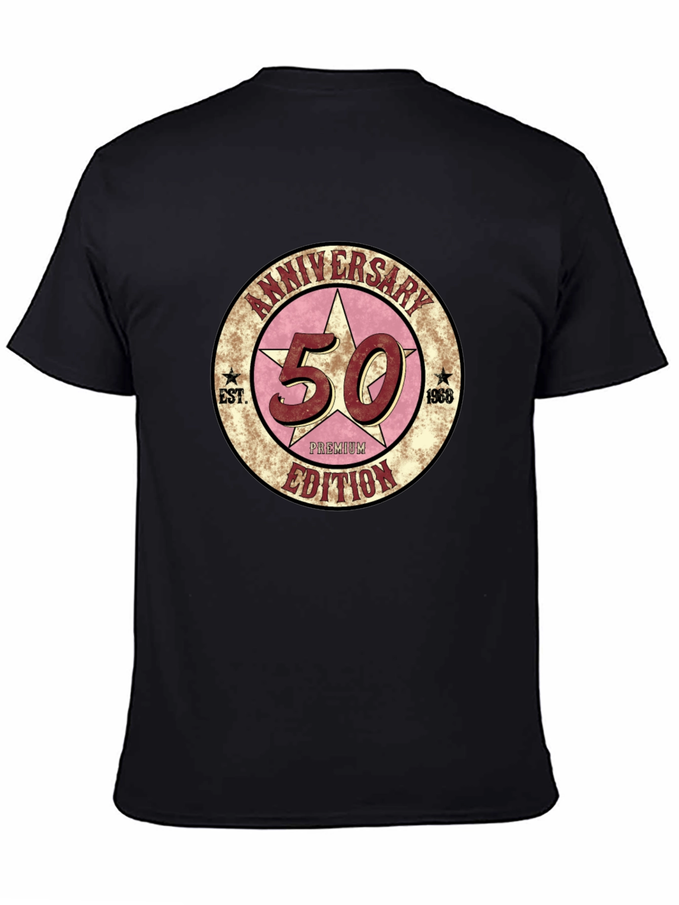 50th Anniversary Premium Edition Black T-Shirt