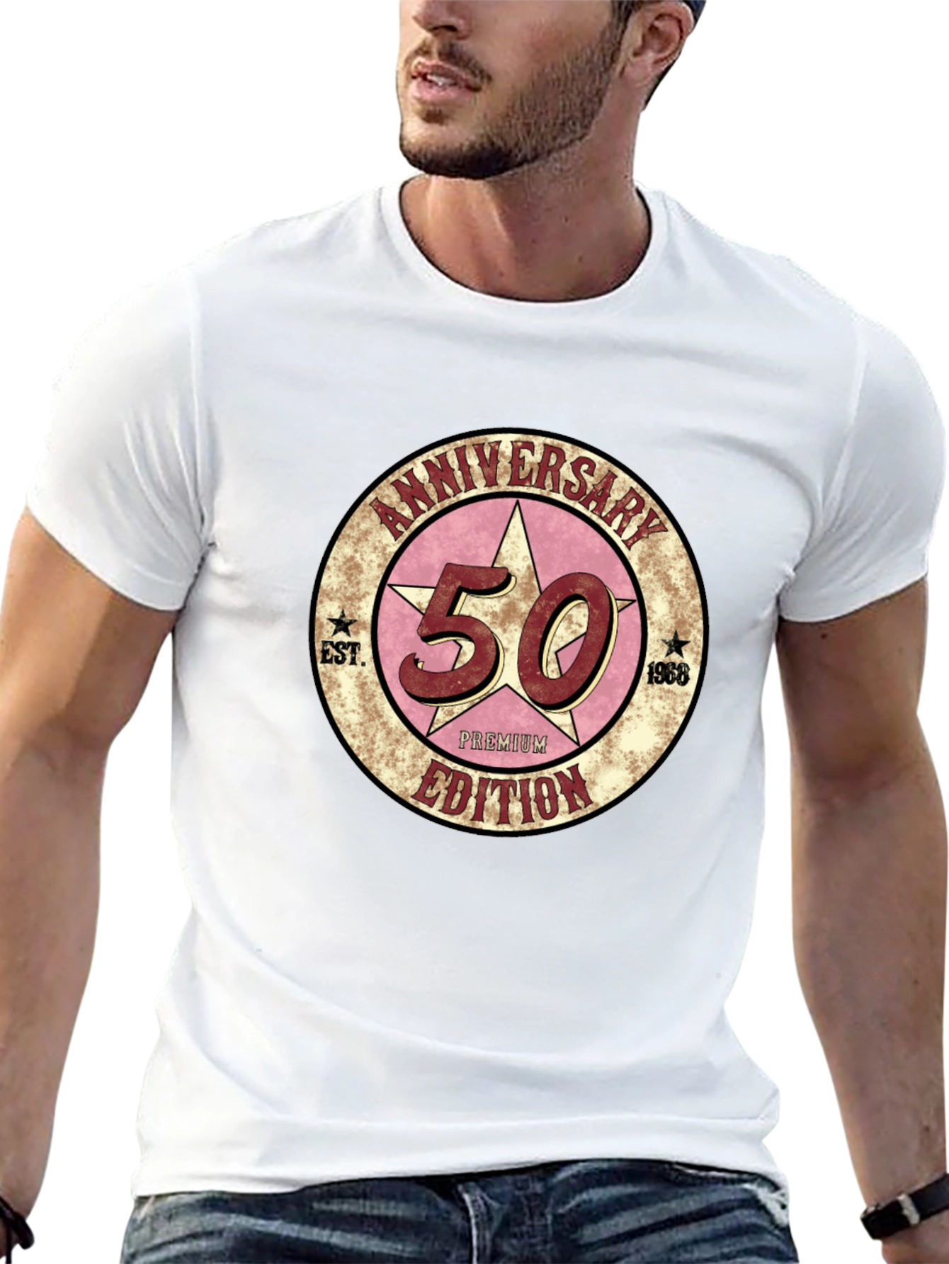 50th Anniversary Premium Edition Black T-Shirt