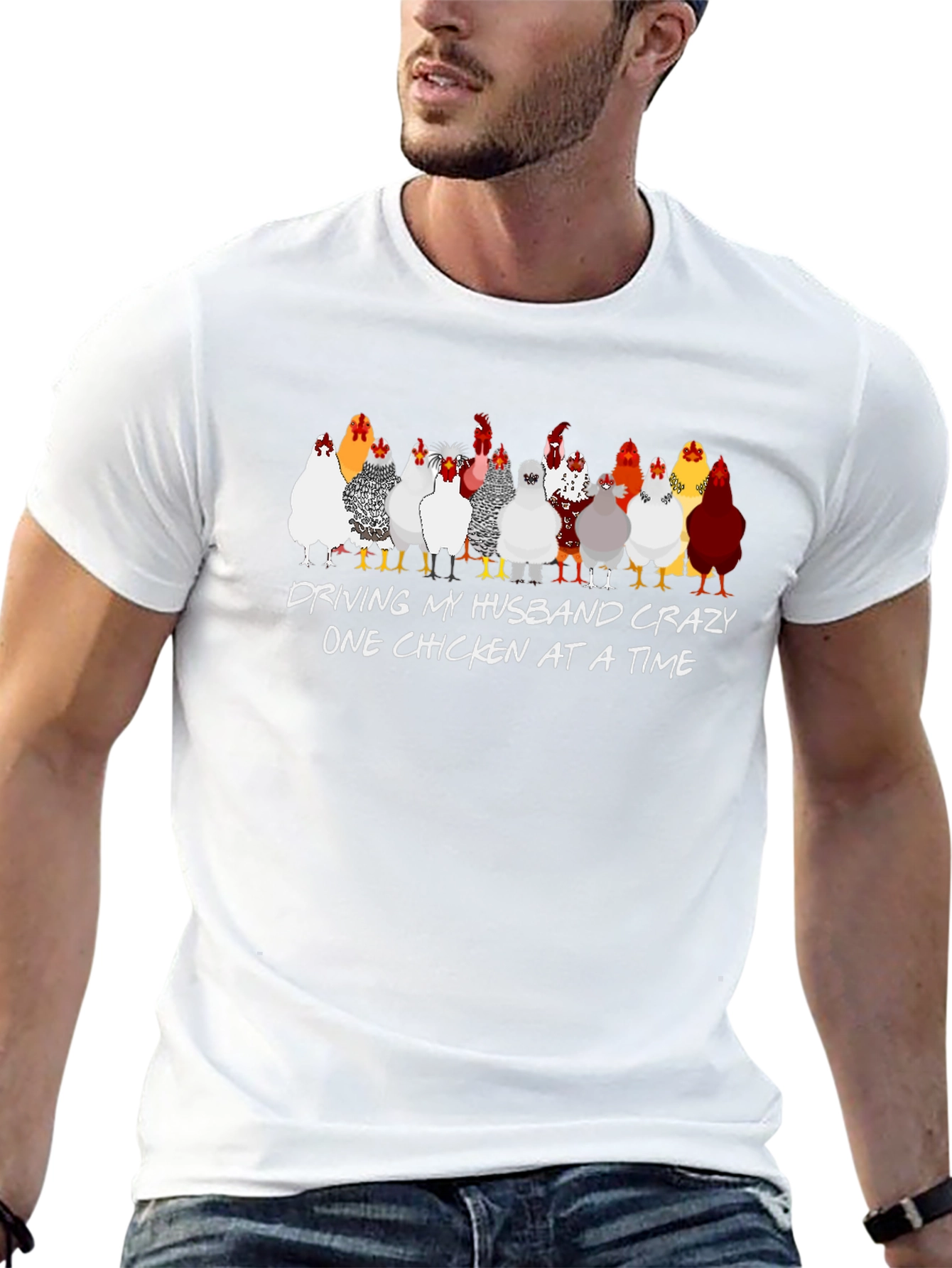 Crazy Chicken Lady T-Shirt