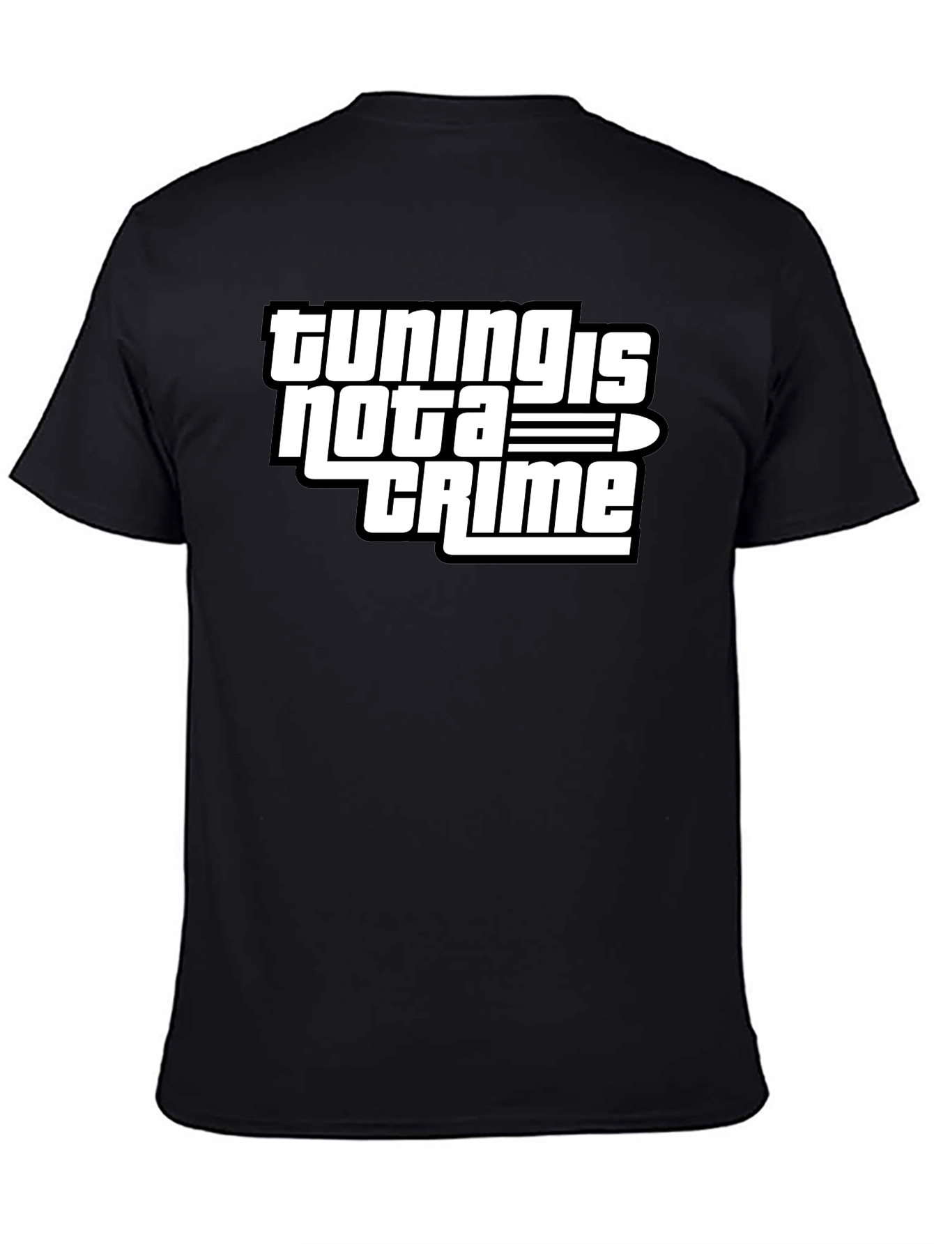 Tuning is Not a Crime Graphic T-Shirt