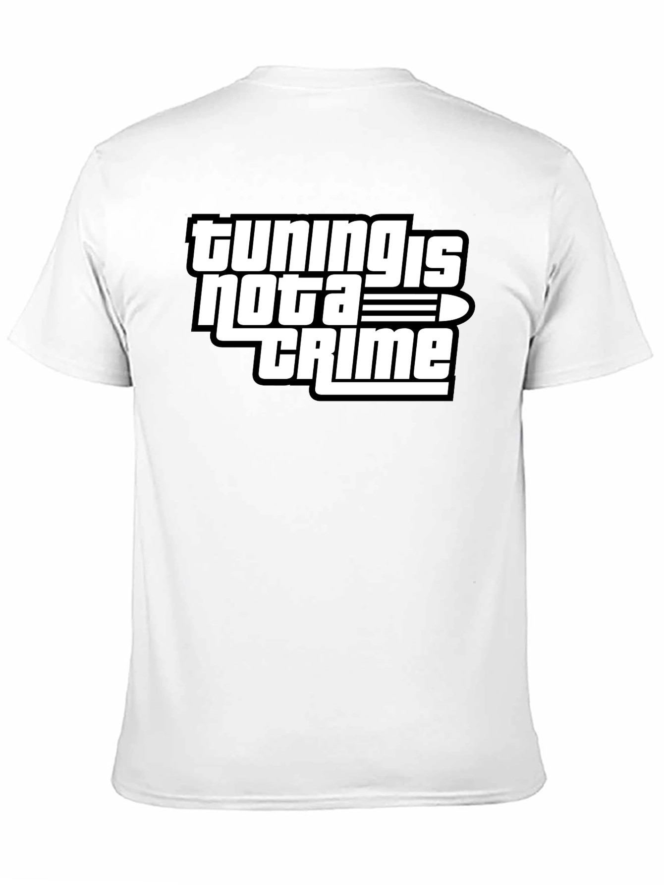 Tuning is Not a Crime Graphic T-Shirt