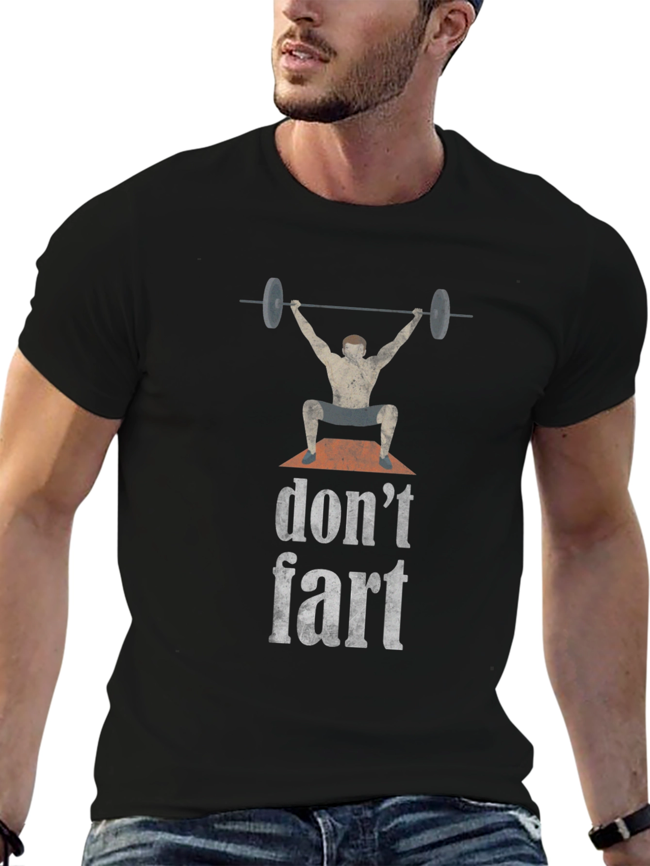 Dont Fart Weightlifting T-Shirt