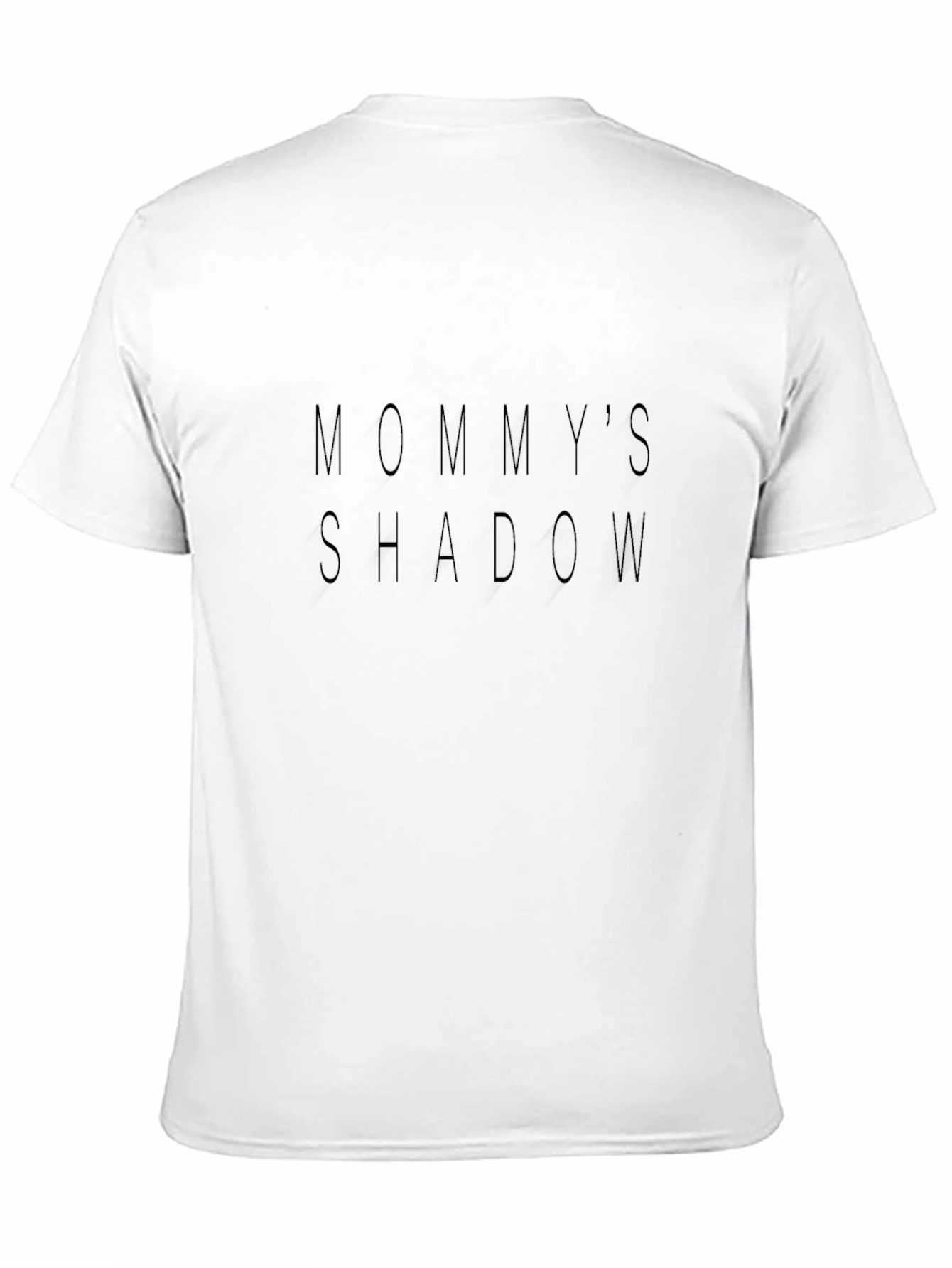 Mommys Shadow Graphic T-Shirt - Black