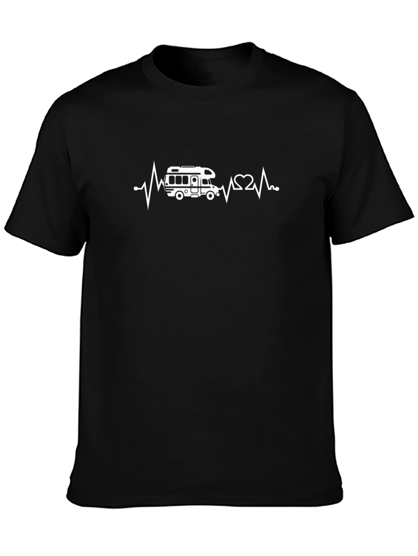RV Heartbeat T-Shirt - Camping Lover Tee