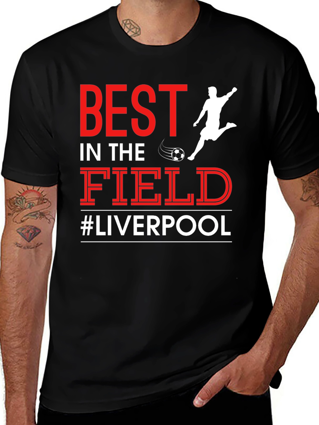 Best in the Field Liverpool Soccer T-Shirt