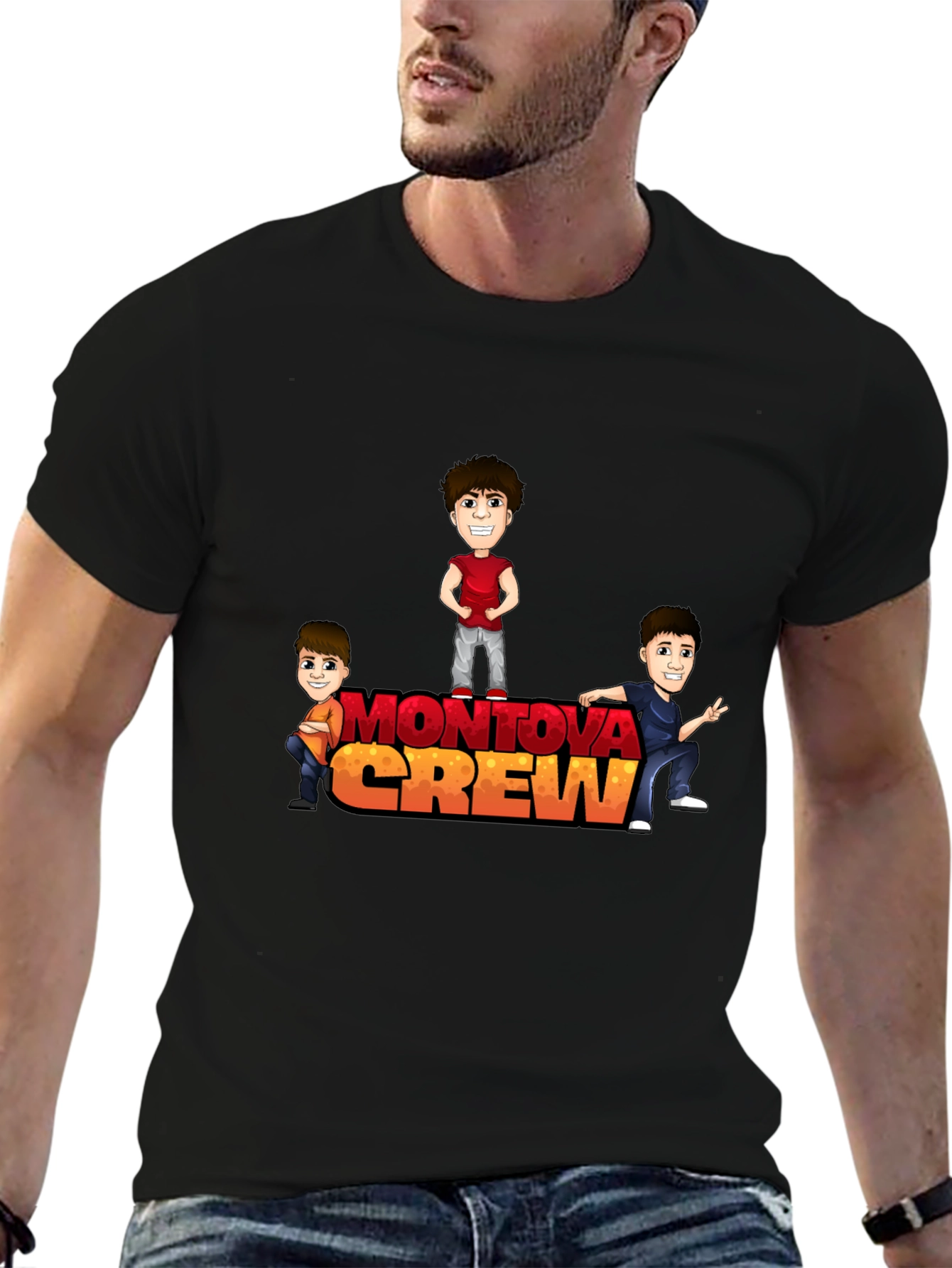 Montova Crew Cartoon T-Shirt