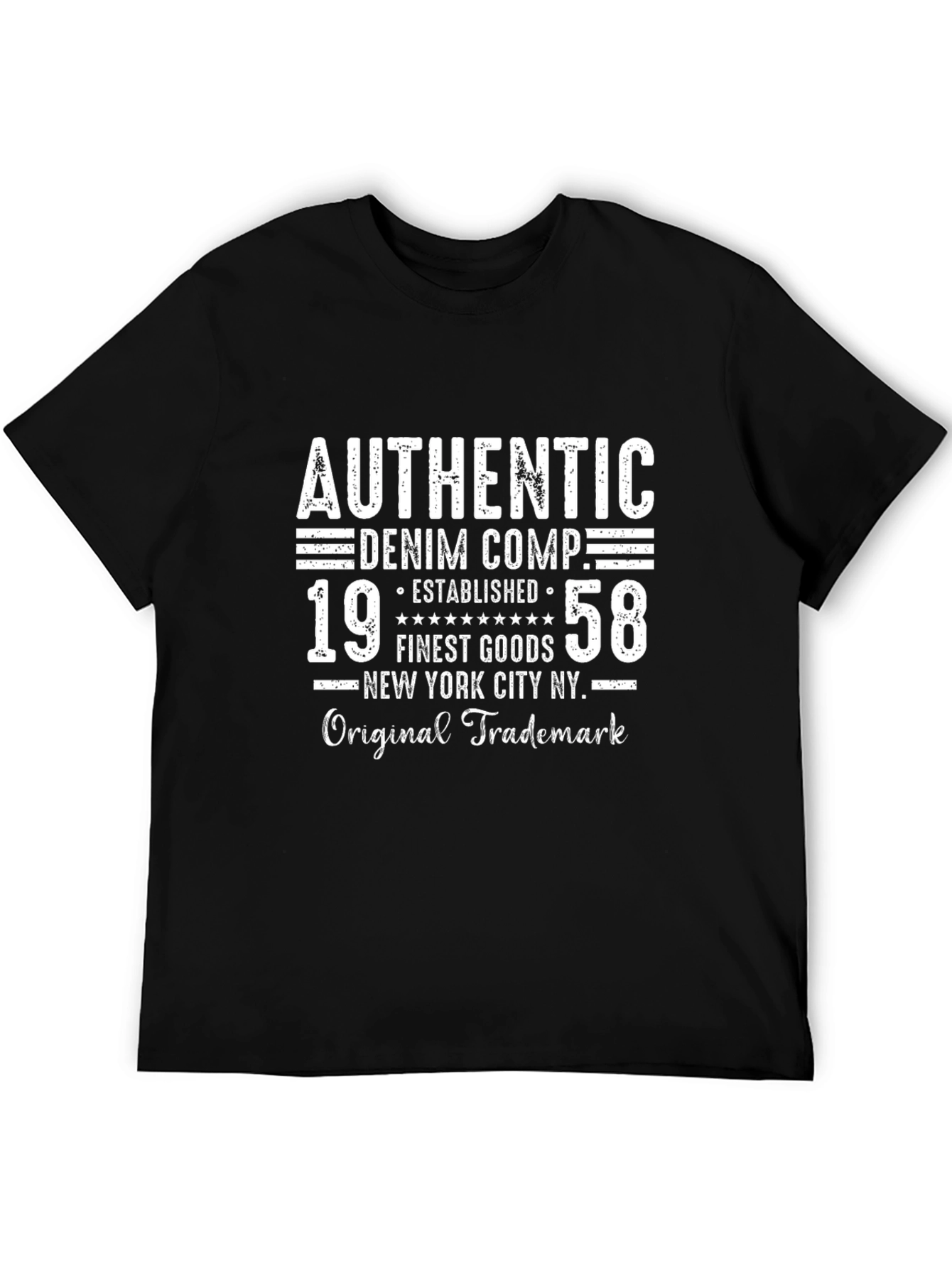 Authentic Denim Co. Est. 1958 Graphic Tee
