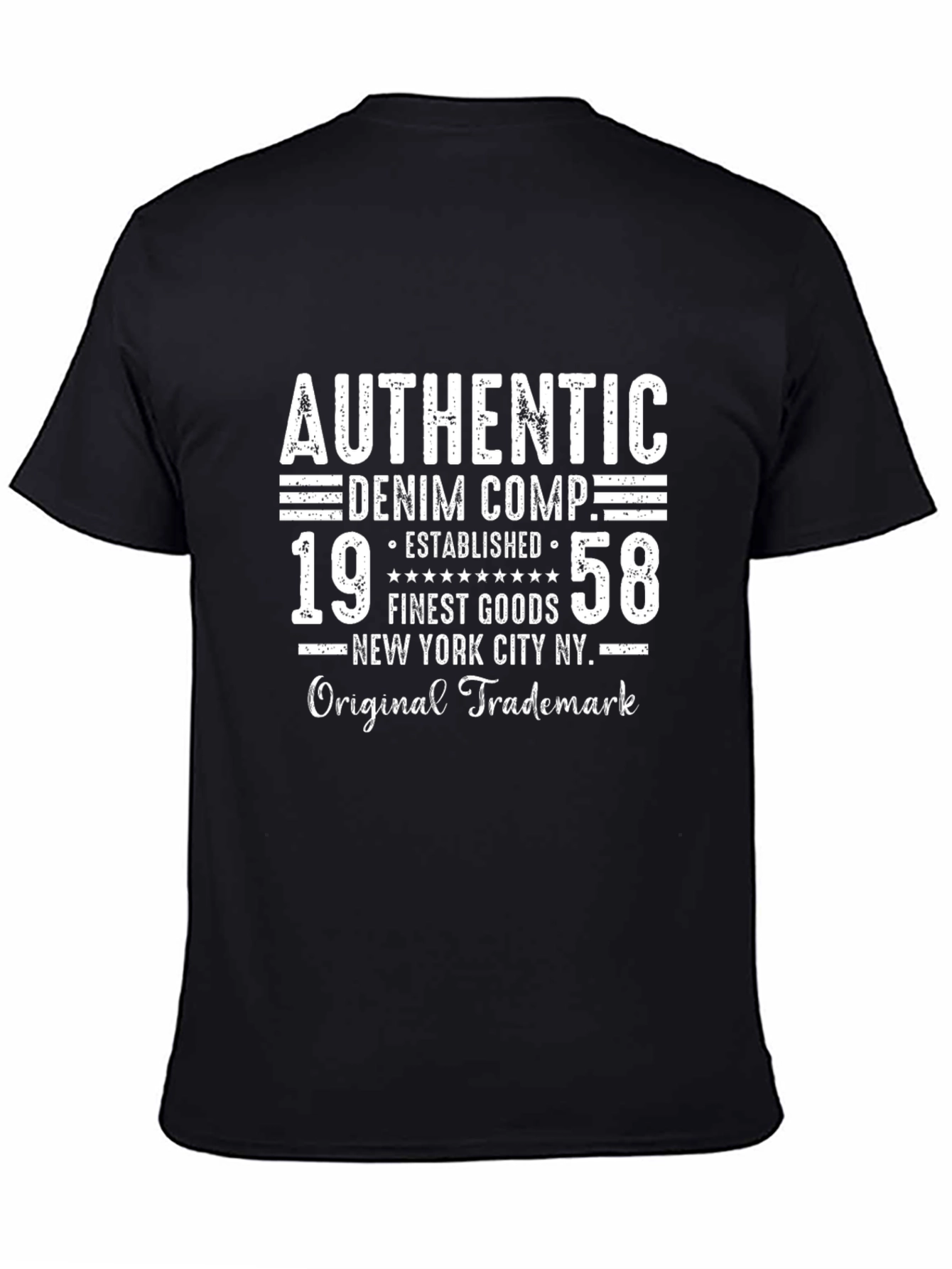 Authentic Denim Co. Est. 1958 Graphic Tee