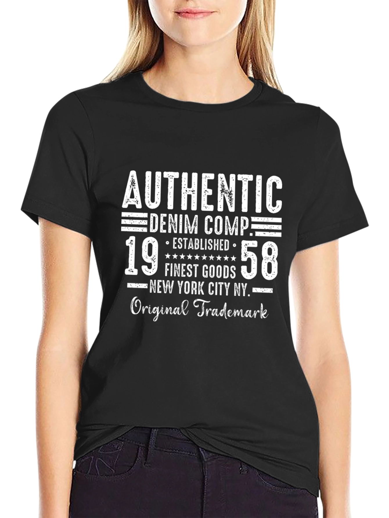 Authentic Denim Co. Est. 1958 Graphic Tee