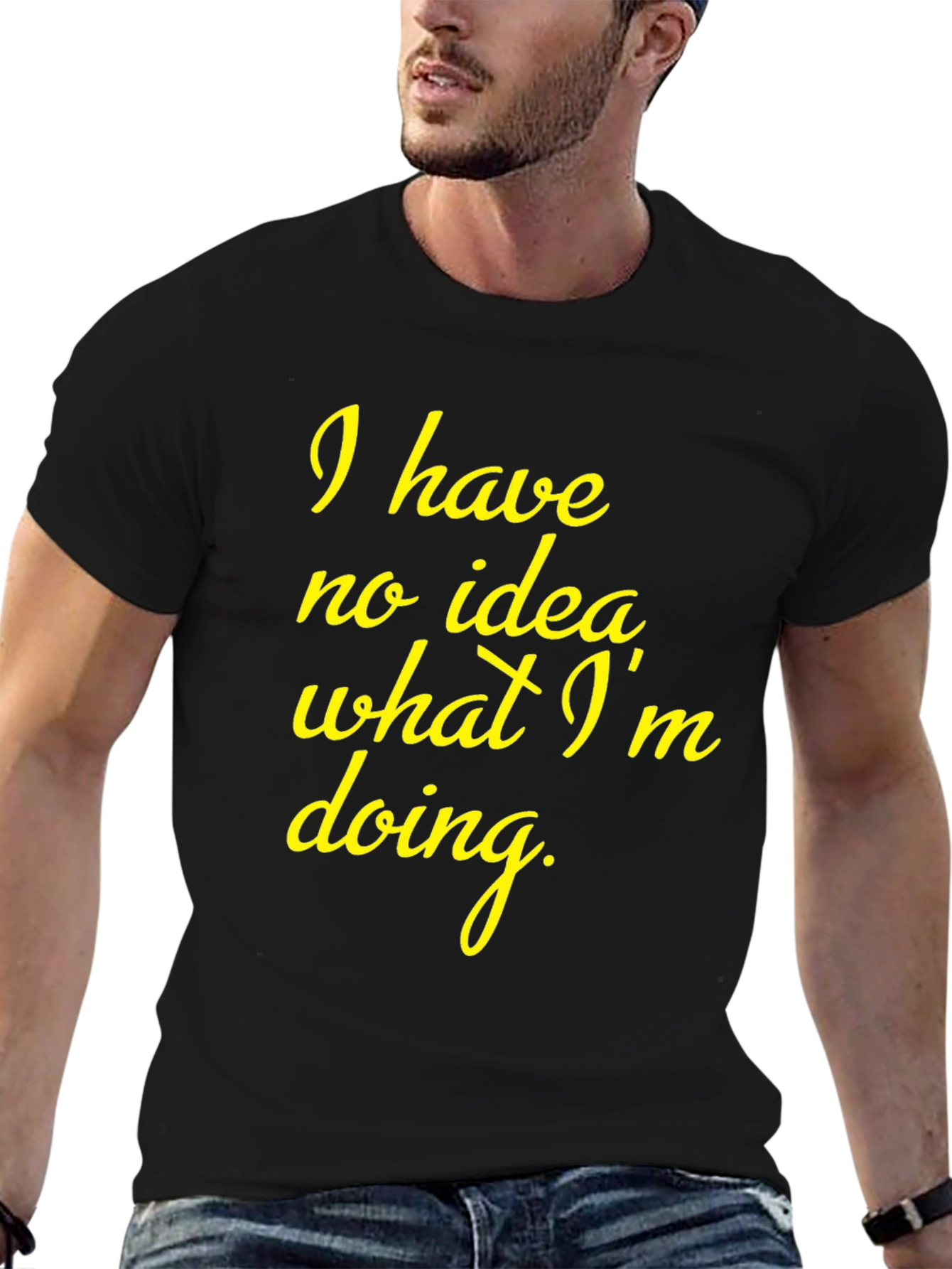 Funny No Idea Graphic T-Shirt
