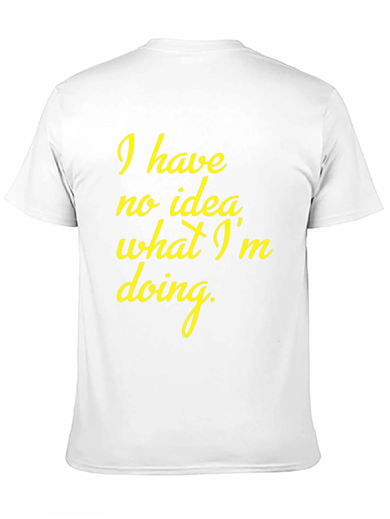 Funny No Idea Graphic T-Shirt