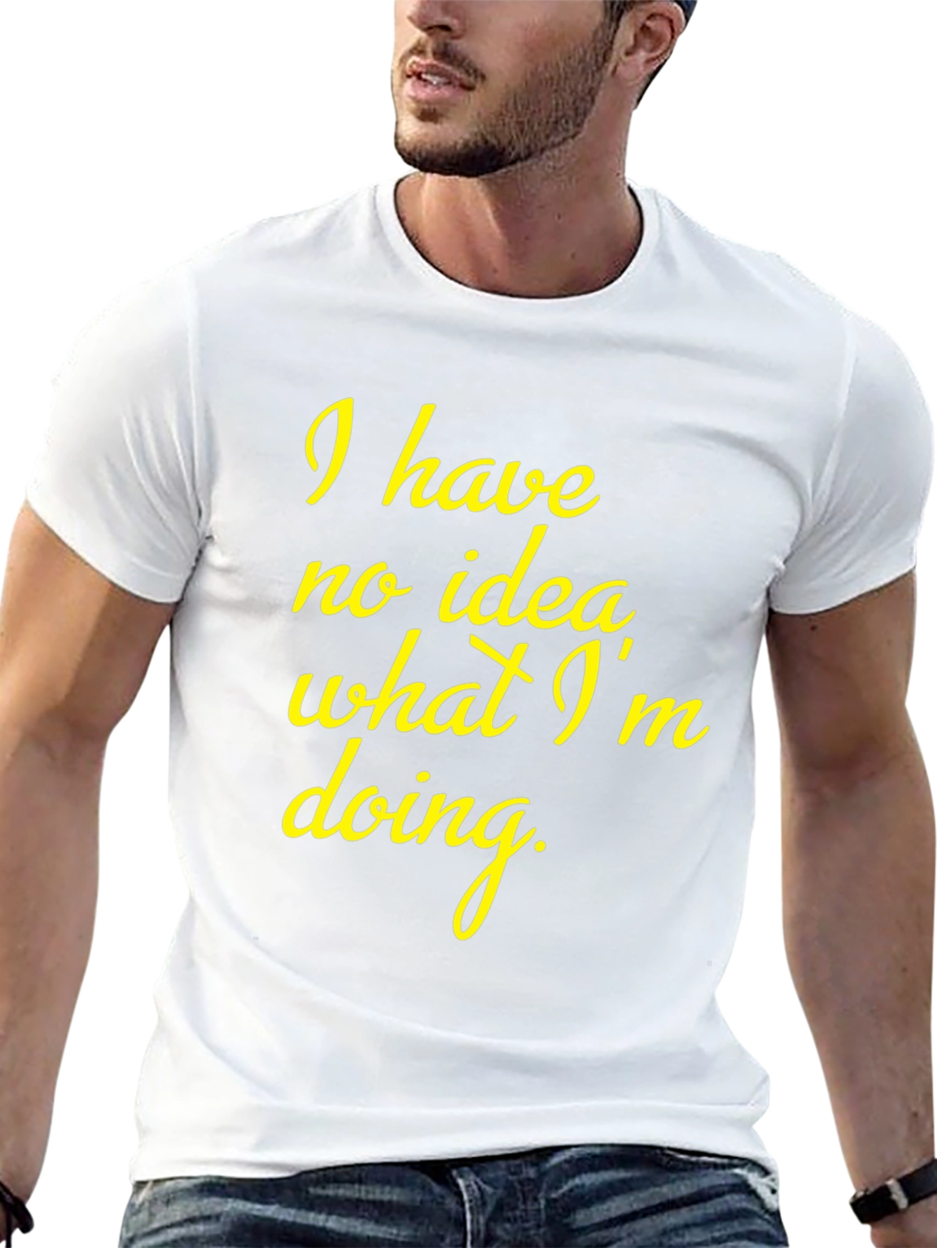 Funny No Idea Graphic T-Shirt