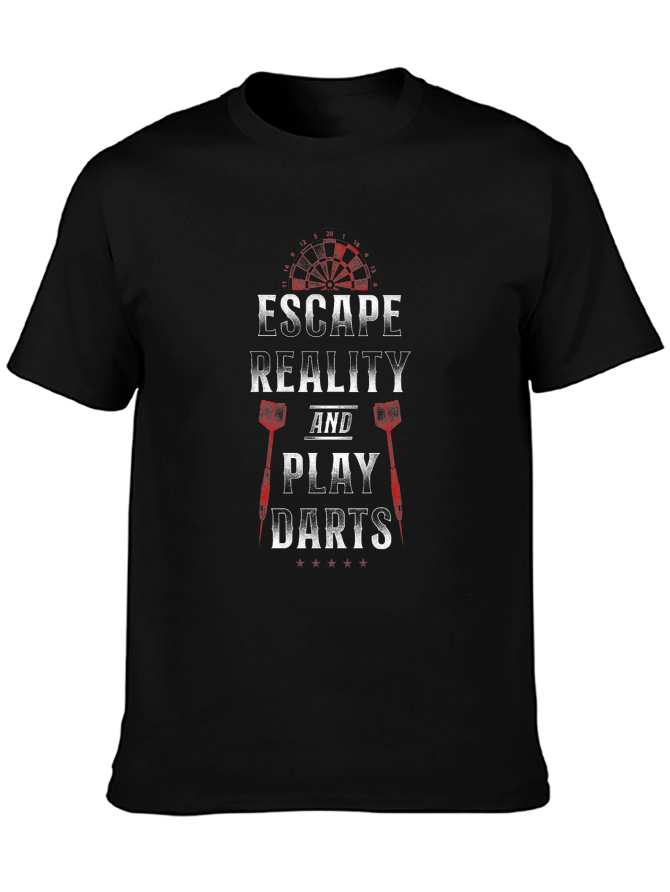 Escape Reality Dart T-Shirt - Play Darts Graphic Tee