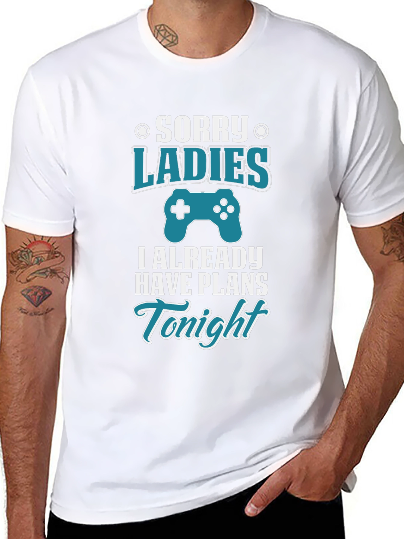 Sorry Ladies I Have Plans Tonight Gamer T-Shirt