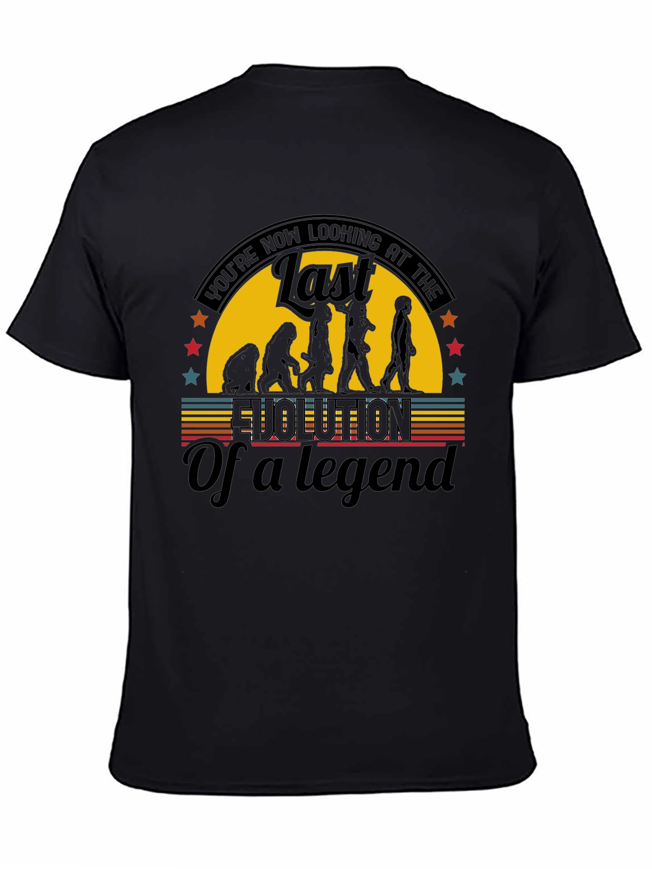 Evolution of a Legend Black T-Shirt