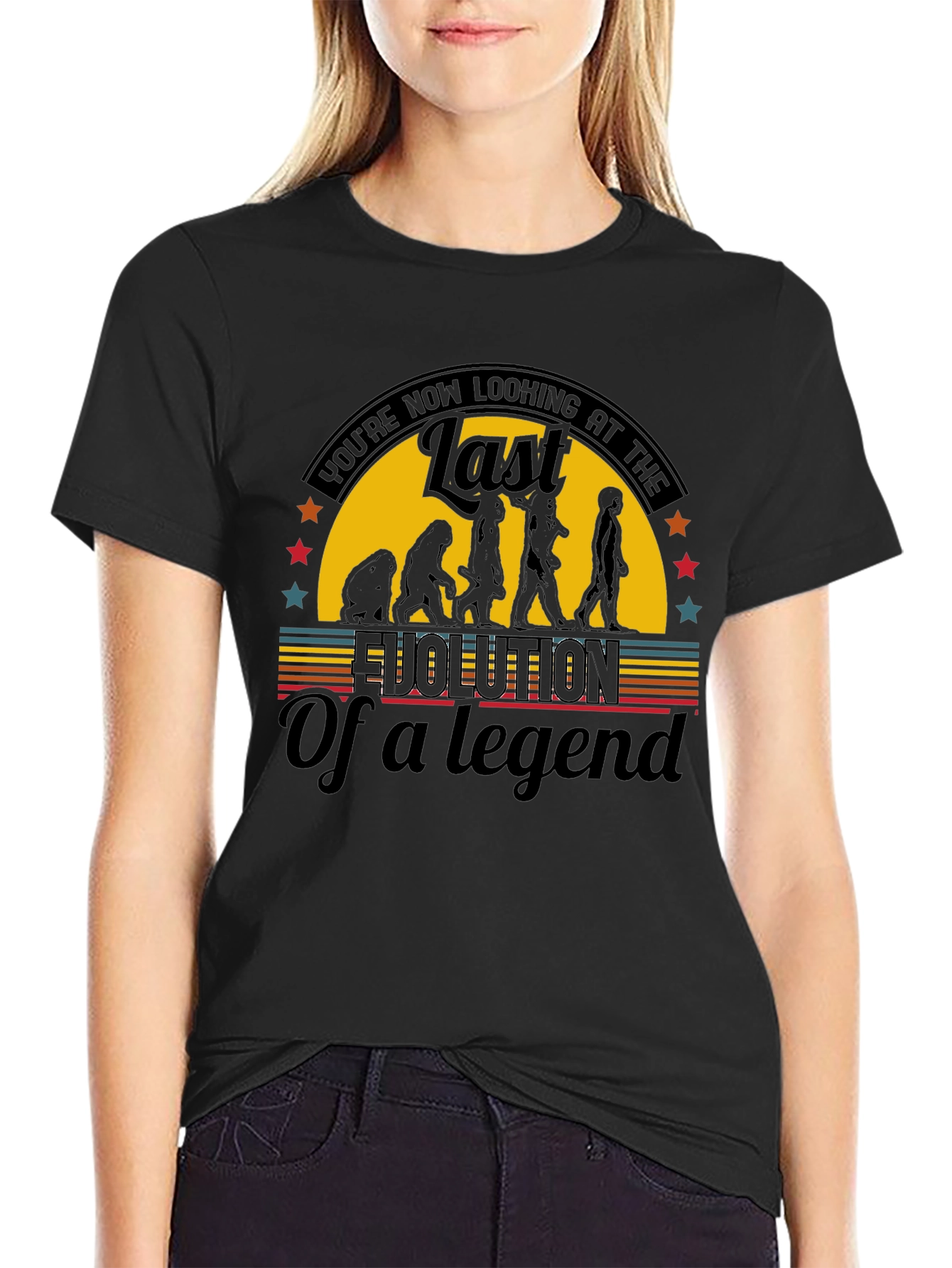 Evolution of a Legend Black T-Shirt