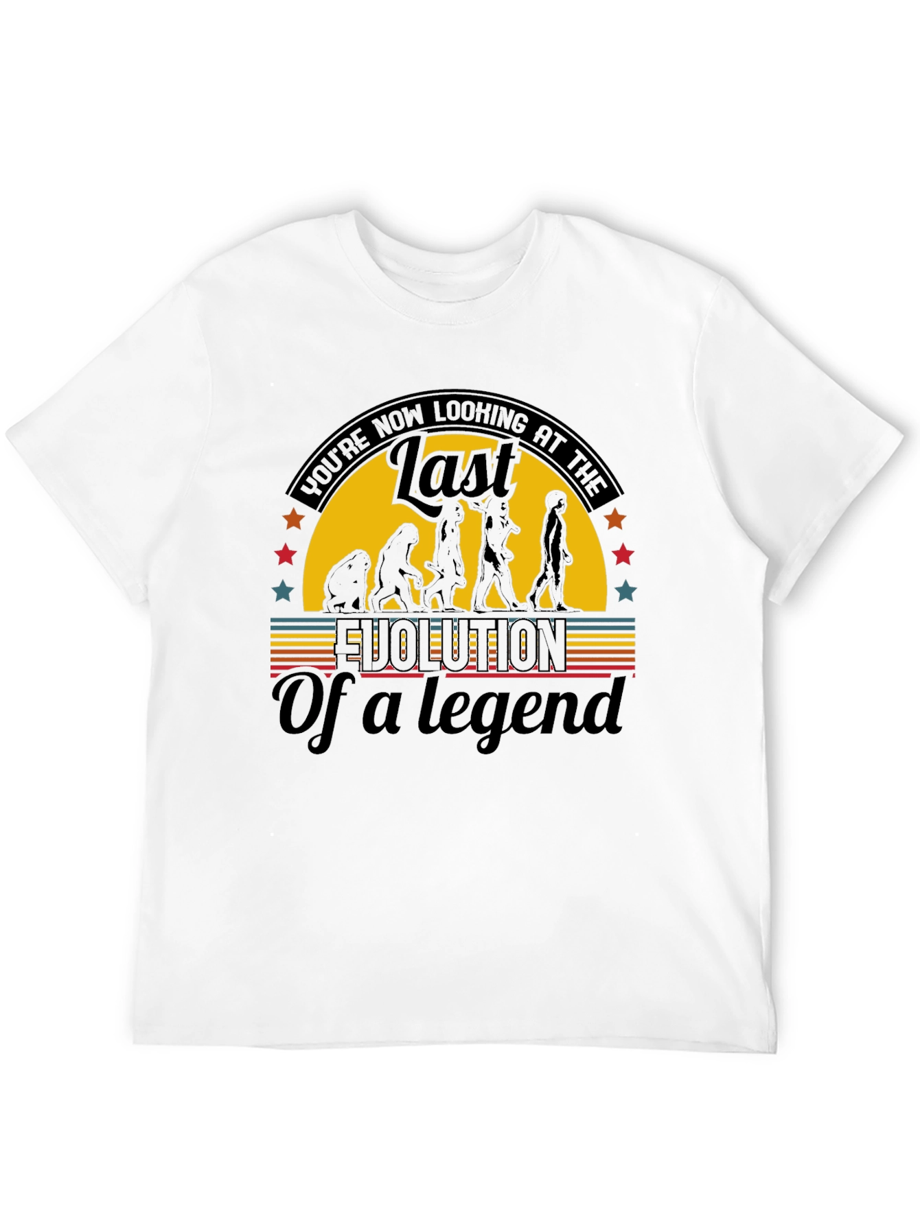 Evolution of a Legend Black T-Shirt