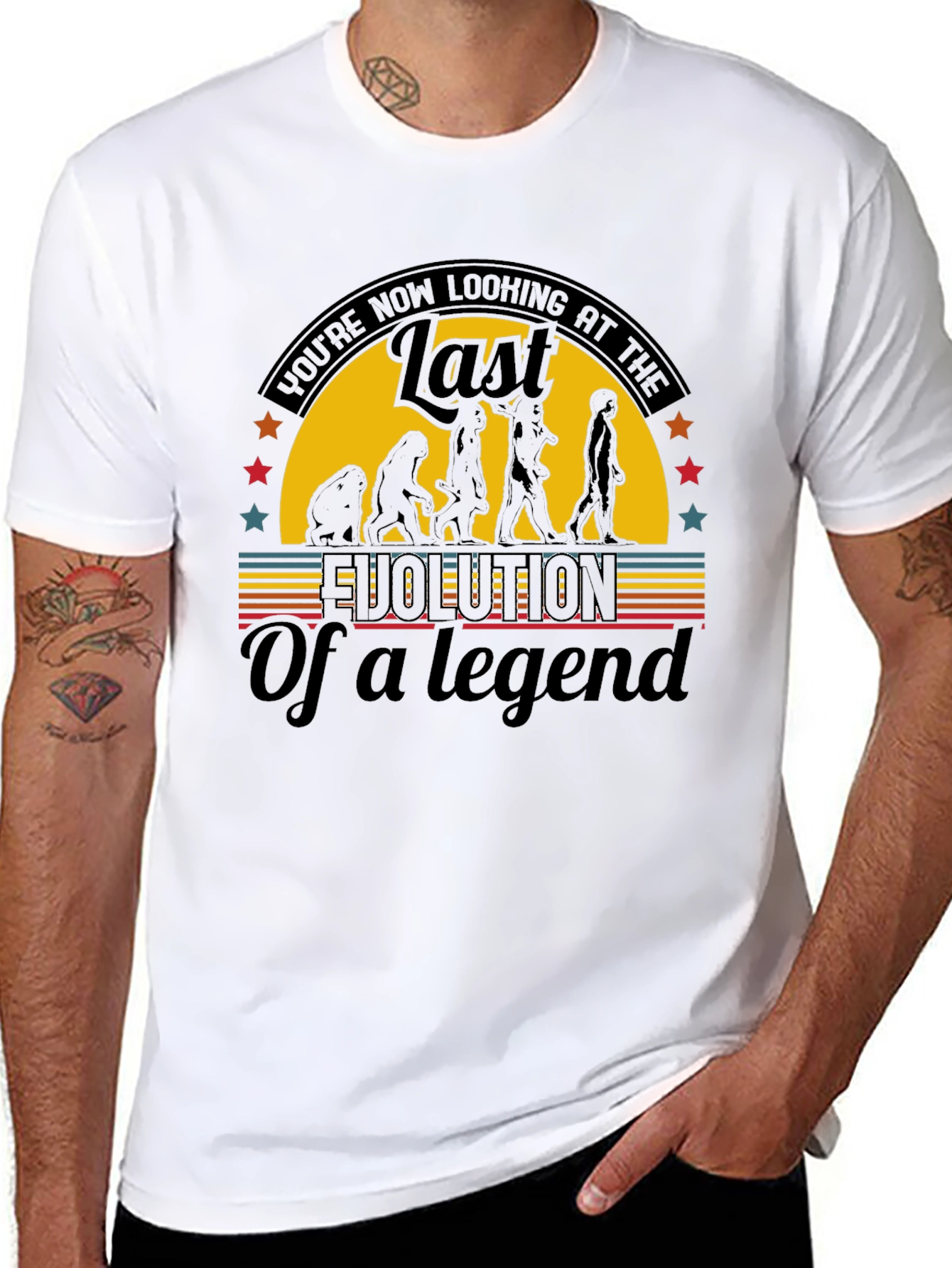 Evolution of a Legend Black T-Shirt