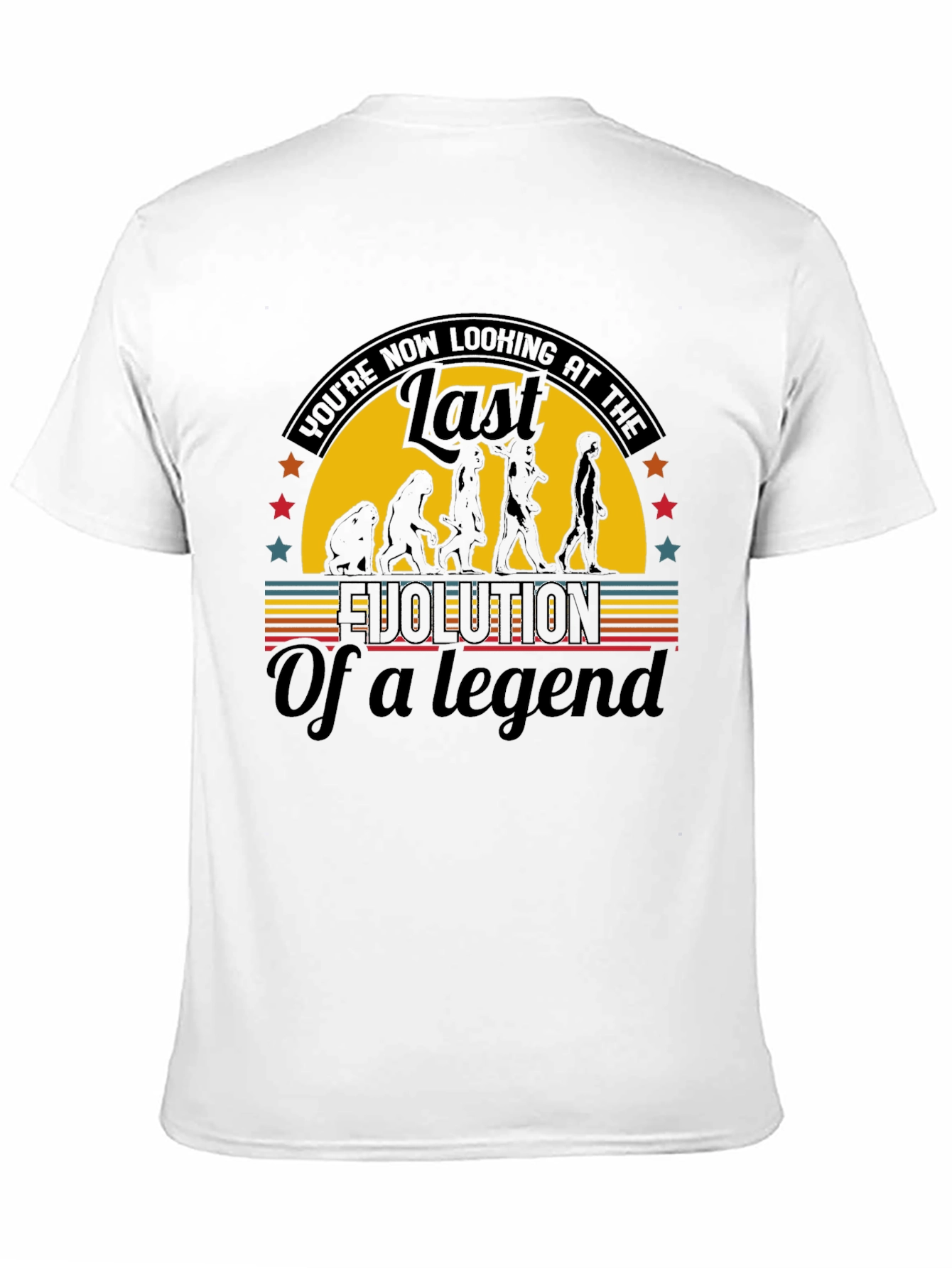 Evolution of a Legend Black T-Shirt