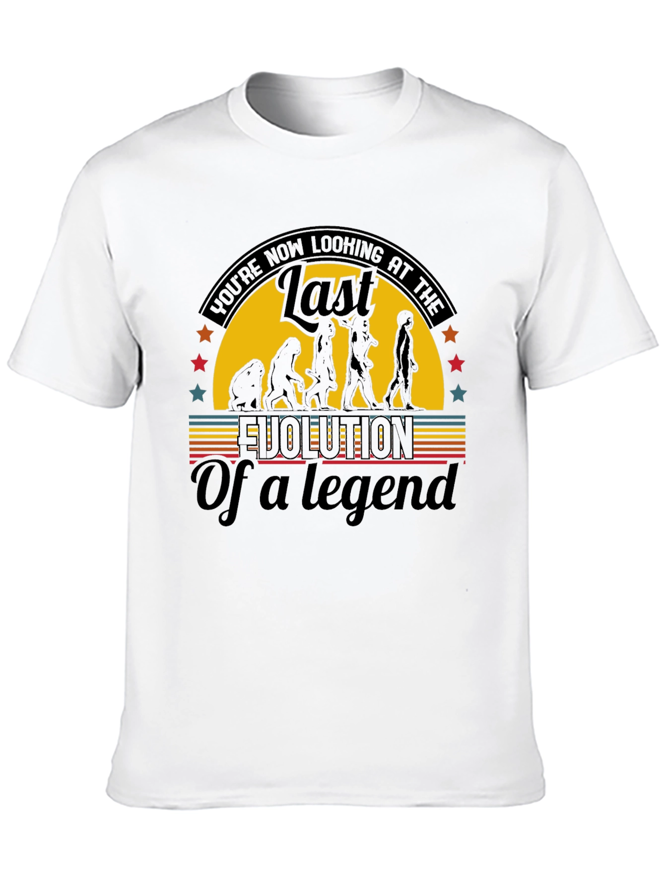 Evolution of a Legend Black T-Shirt