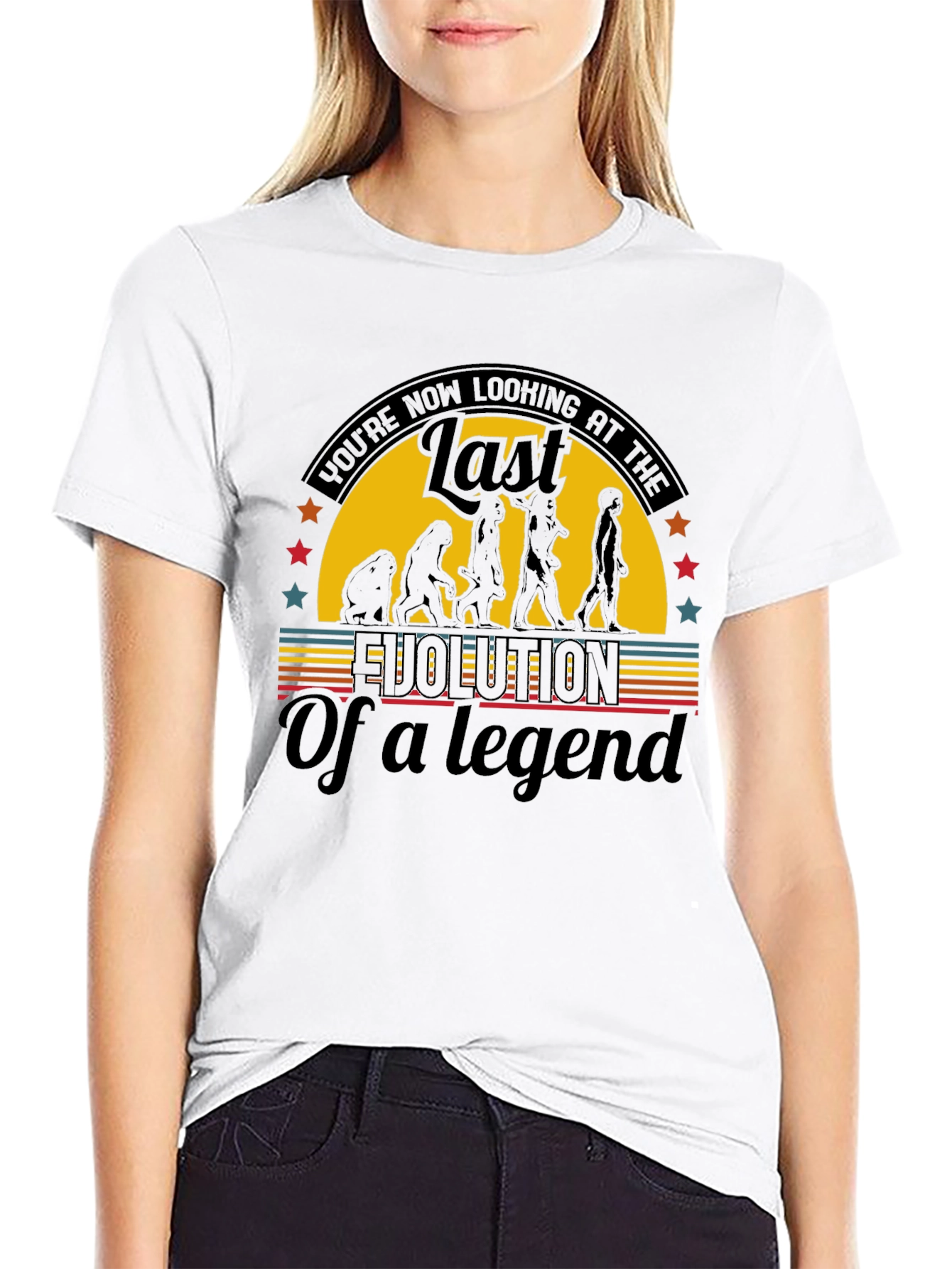 Evolution of a Legend Black T-Shirt