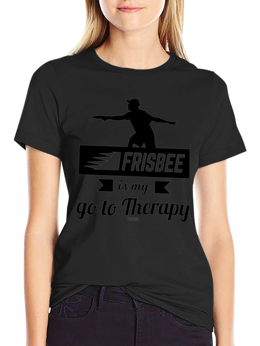 Frisbee Therapy Graphic Tee - Ultimate Comfort & Style