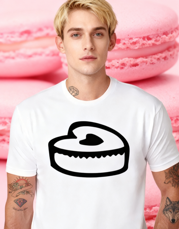 Heart Cake Graphic Tee