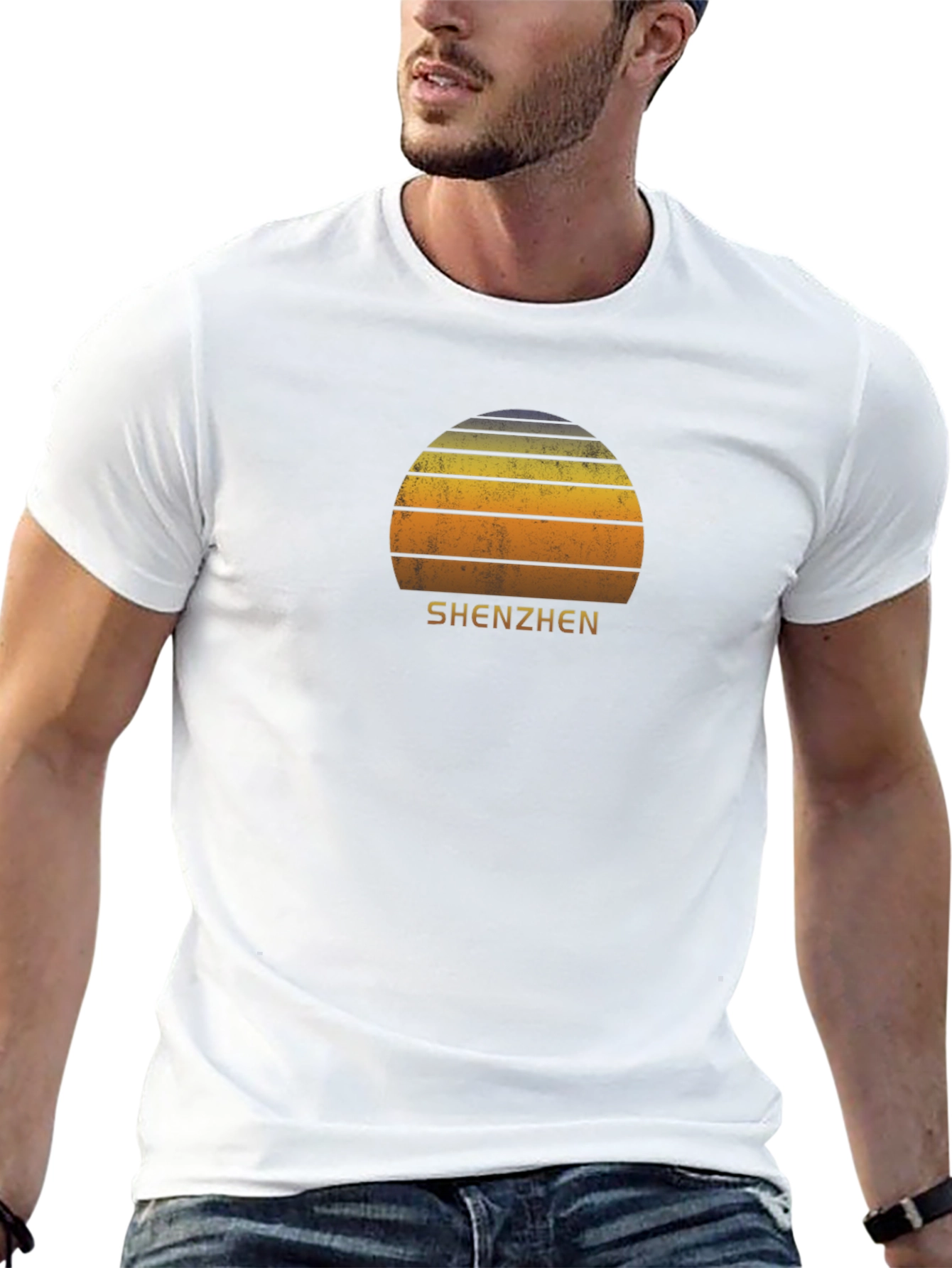 Shenzhen Sunset Graphic T-Shirt