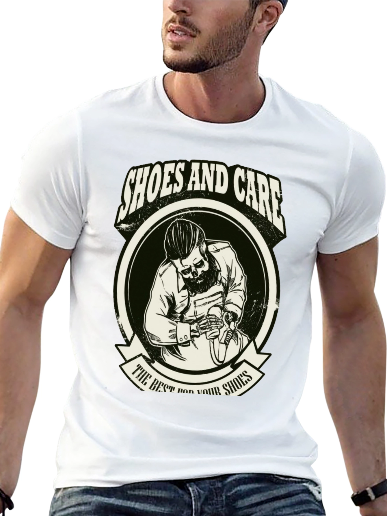 Shoes and Care Graphic T-Shirt