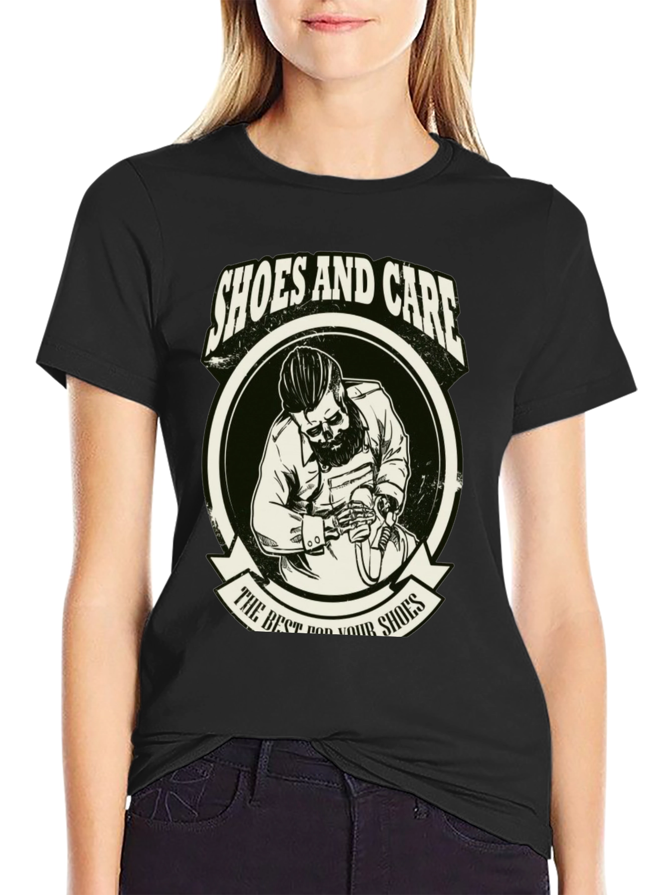 Shoes and Care Graphic T-Shirt