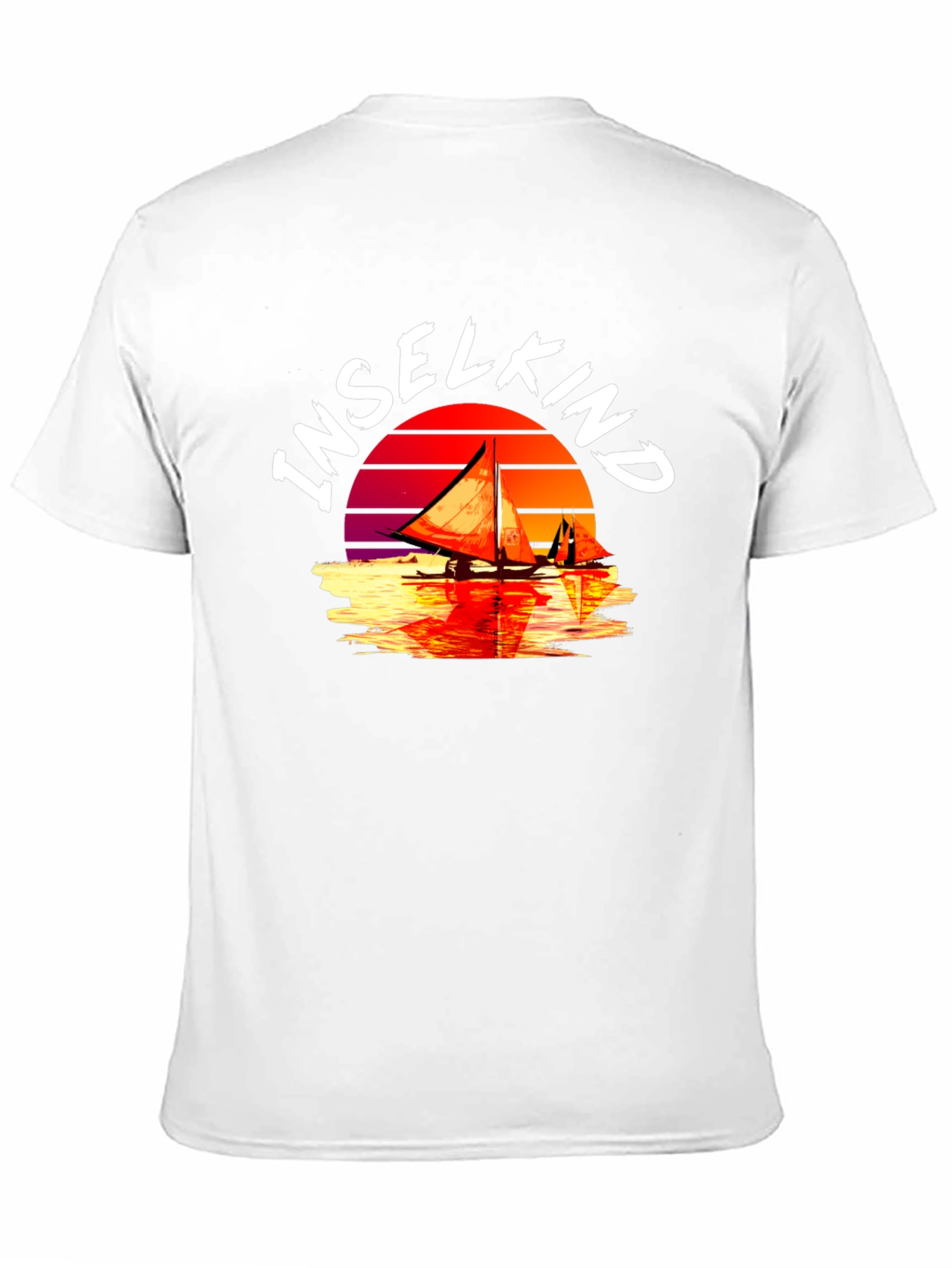 Sunset Sailboat Inselkind T-Shirt