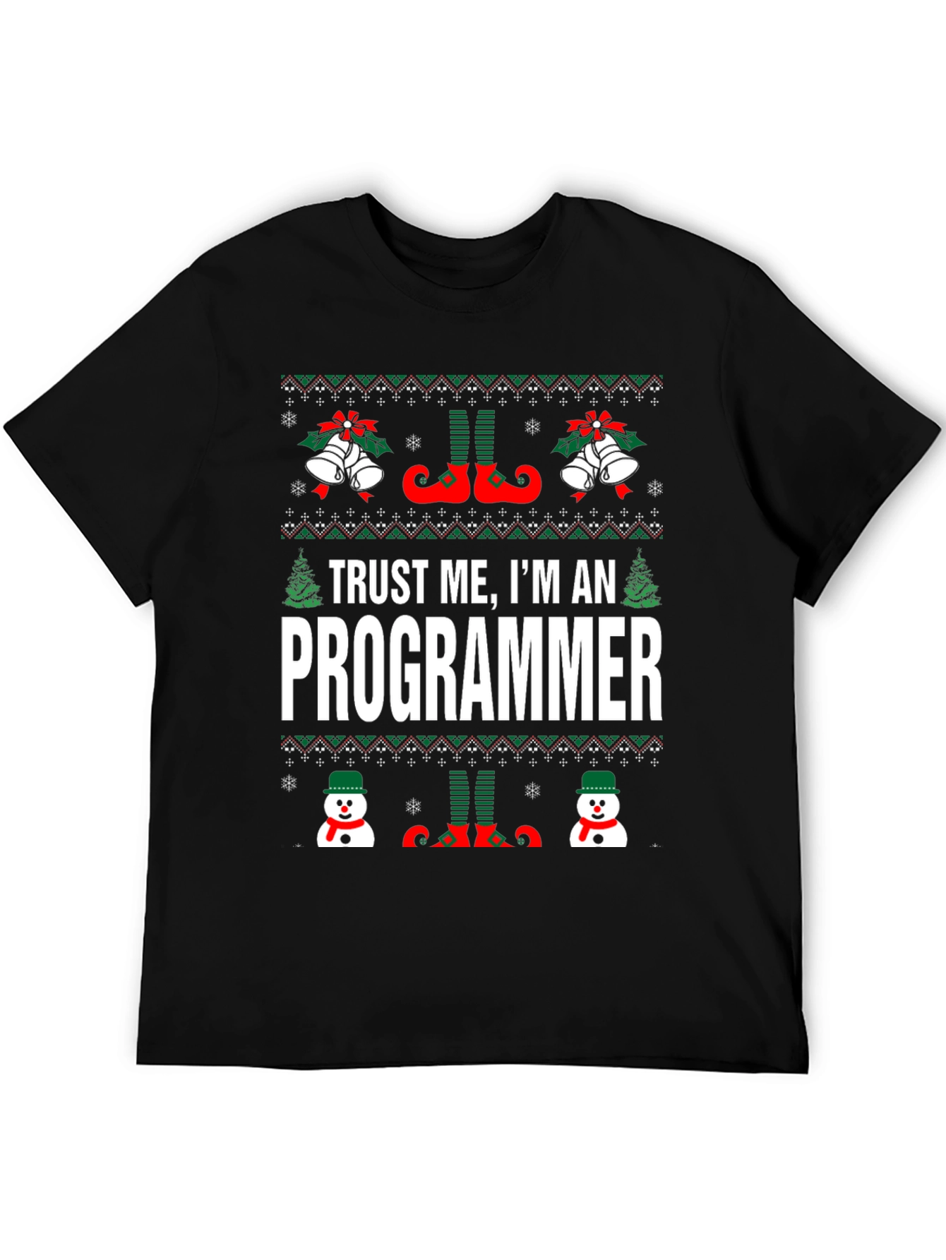 Trust Me Im a Programmer Christmas T-Shirt