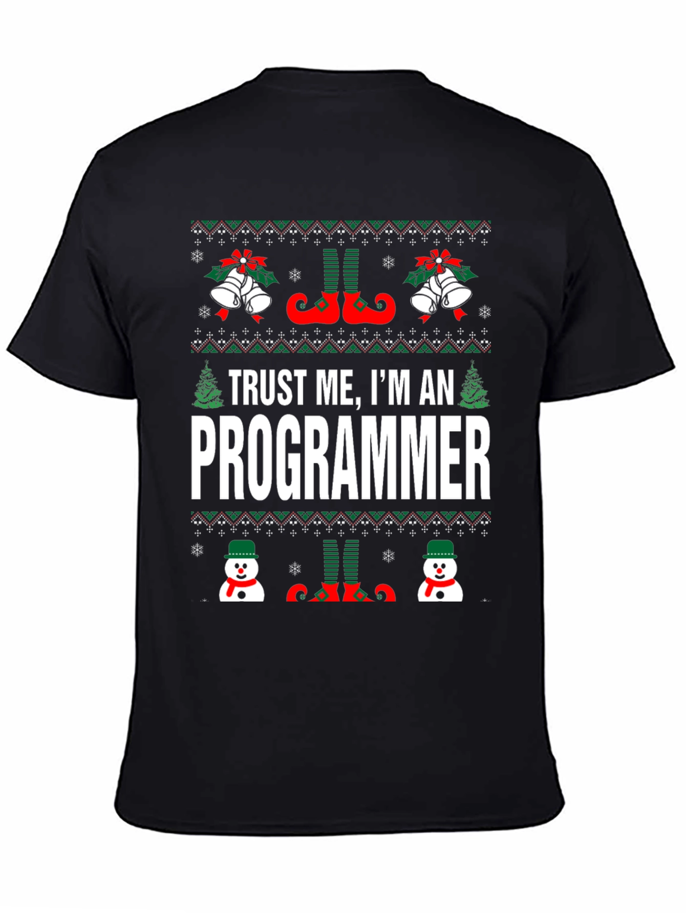 Trust Me Im a Programmer Christmas T-Shirt
