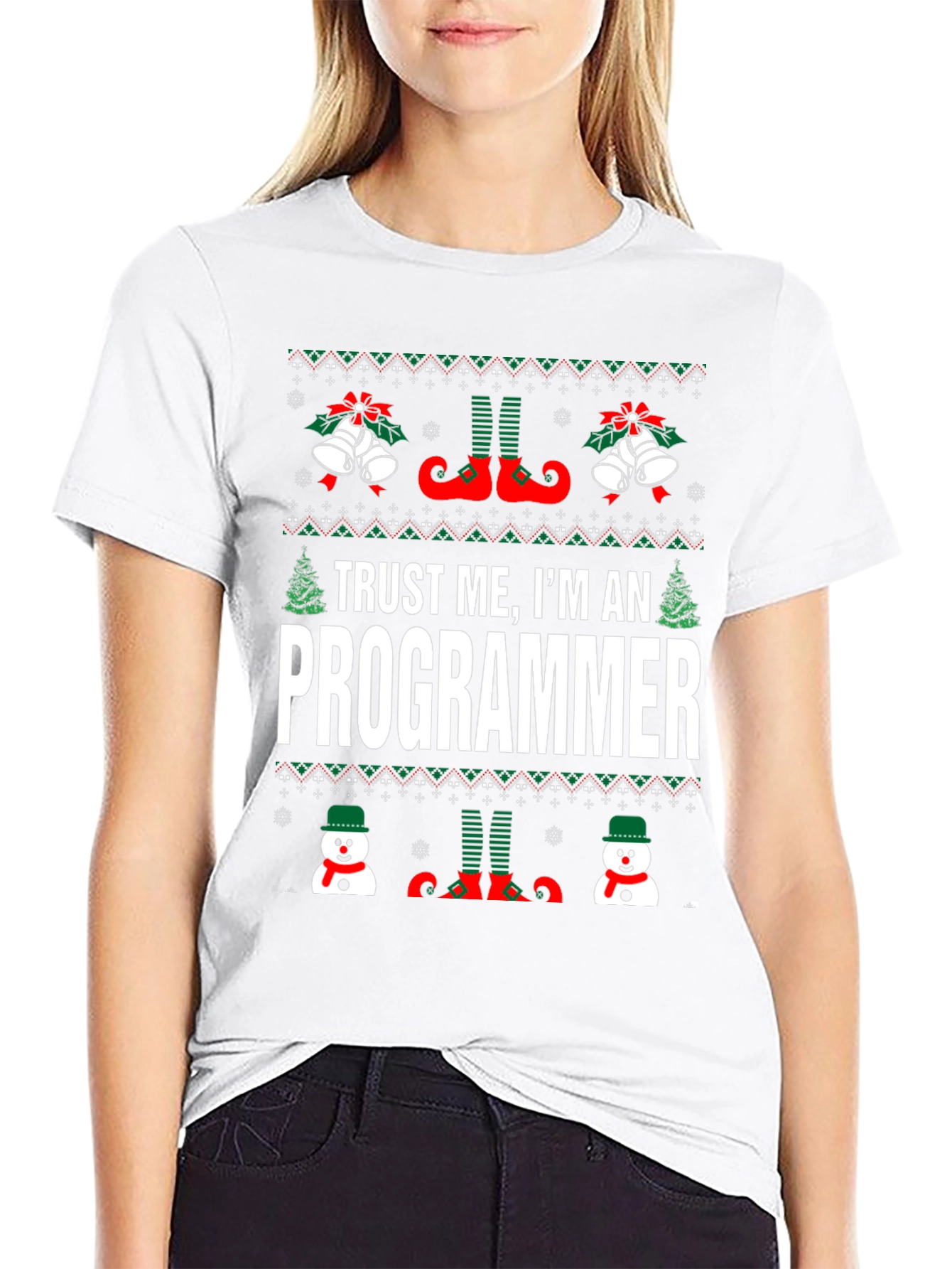 Trust Me Im a Programmer Christmas T-Shirt