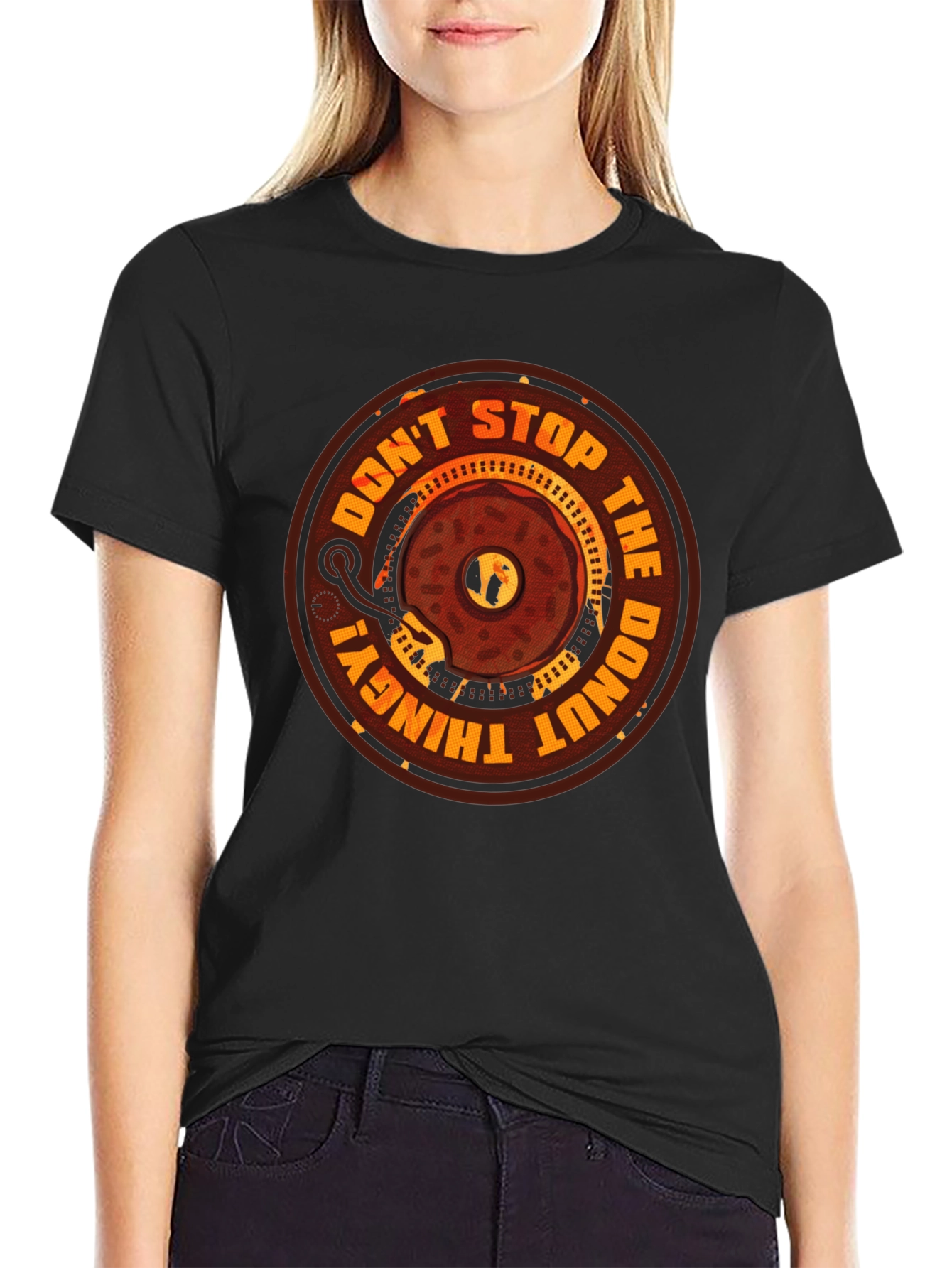 Dont Stop the Donut Thingy Tee
