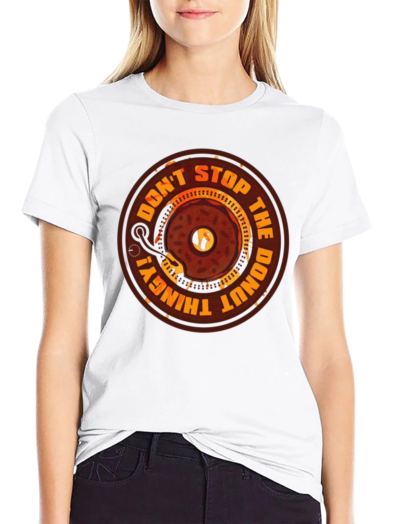 Dont Stop the Donut Thingy Tee
