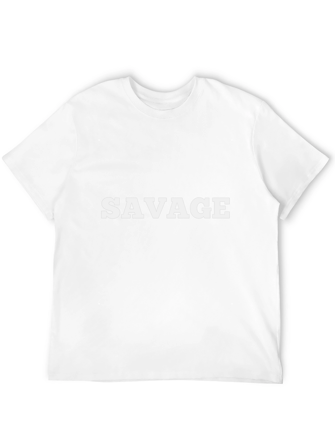 Savage Graphic Tee - Bold Statement Shirt
