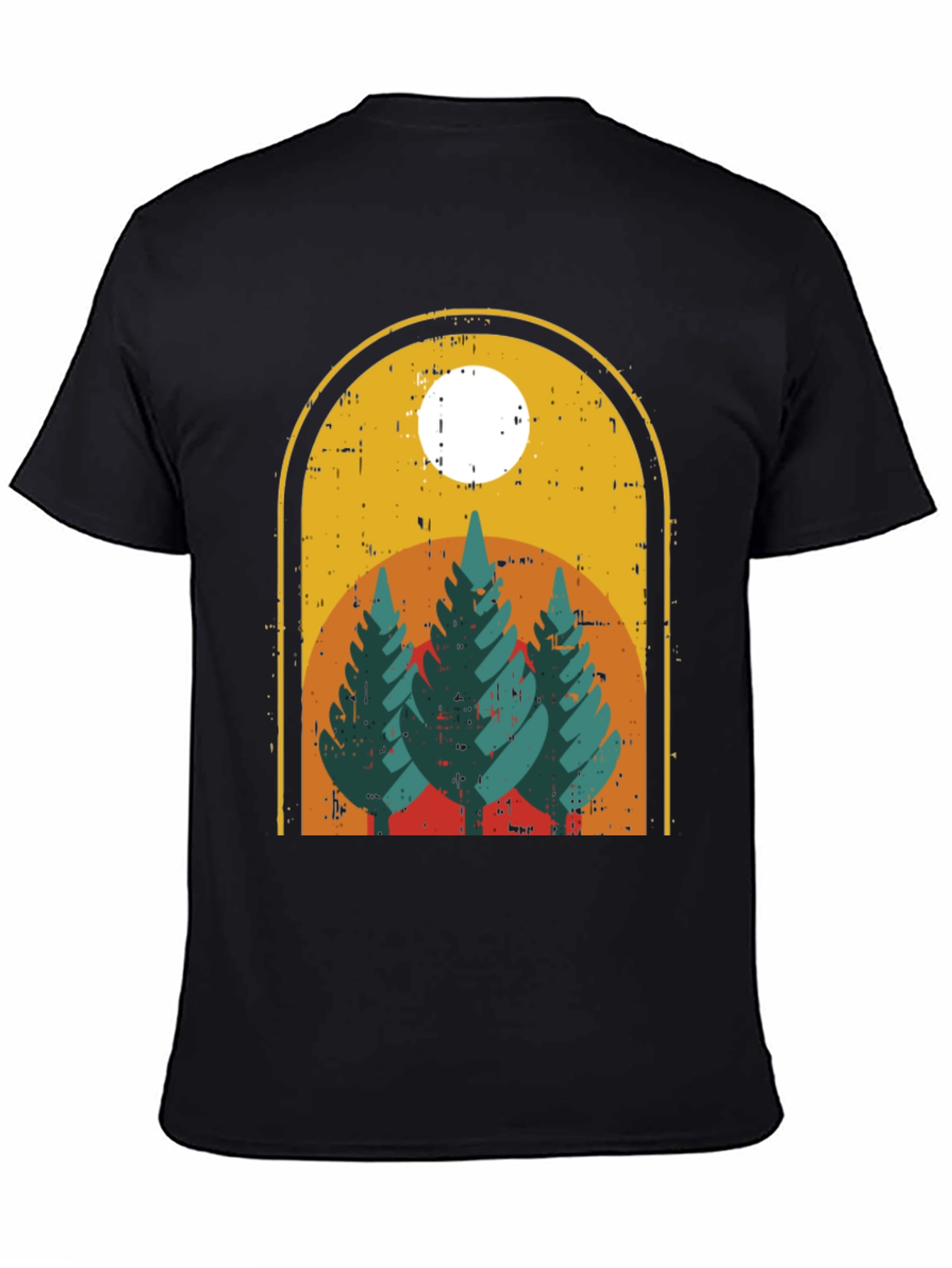 Retro Mountain Scene T-Shirt