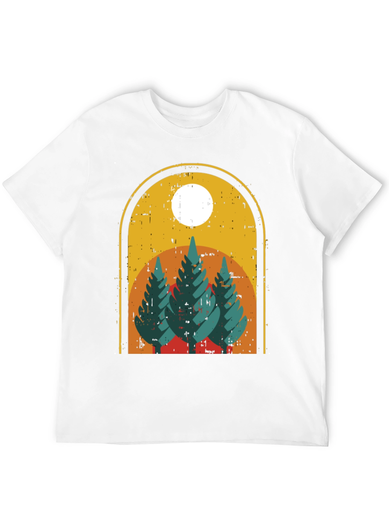 Retro Mountain Scene T-Shirt