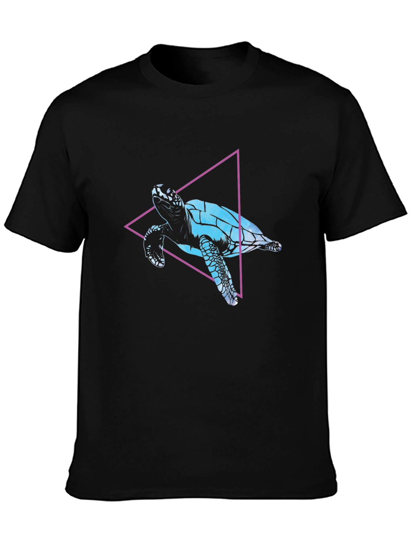 Turtle Graphic Tee -  Modern Artistic Design