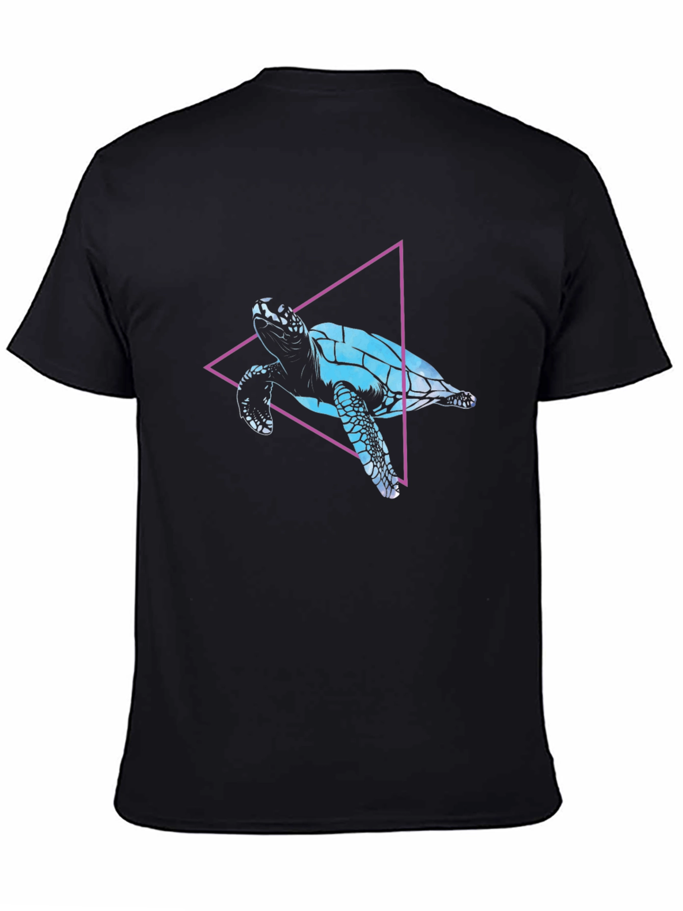 Turtle Graphic Tee -  Modern Artistic Design