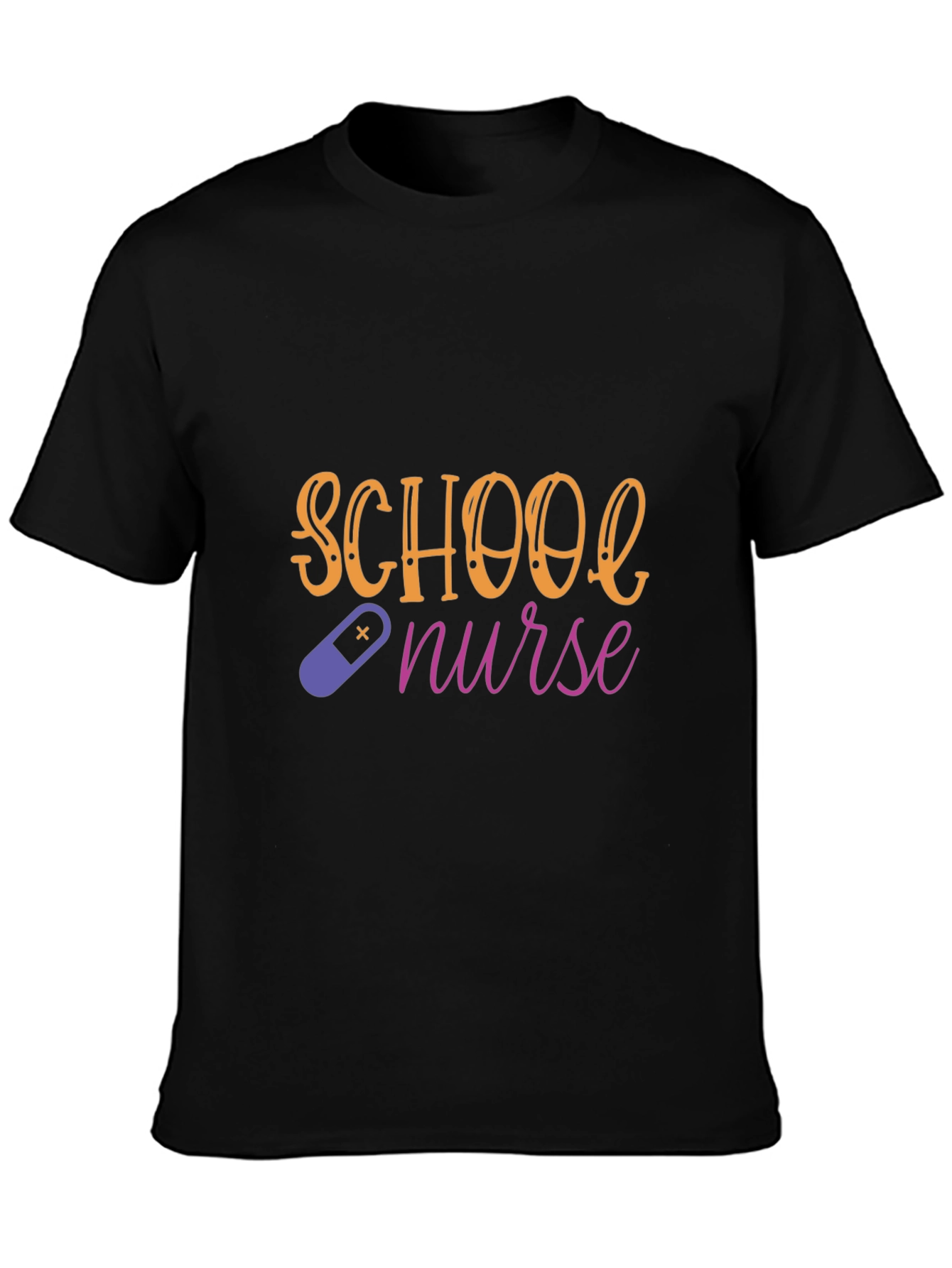 School Nurse Graphic Tee - Stylish & Comfortable