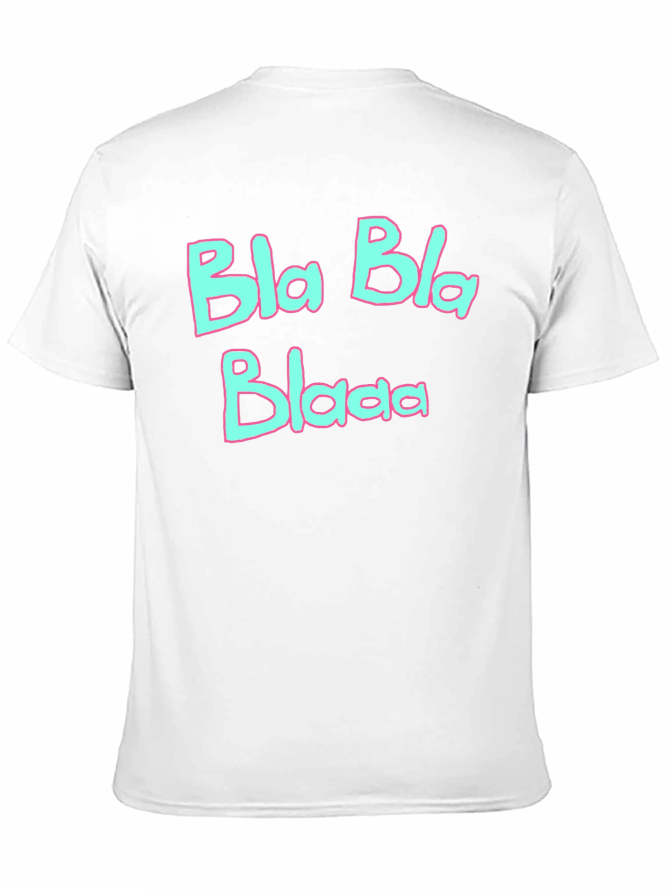 Bla Bla Blaaa Graphic T-Shirt - Black