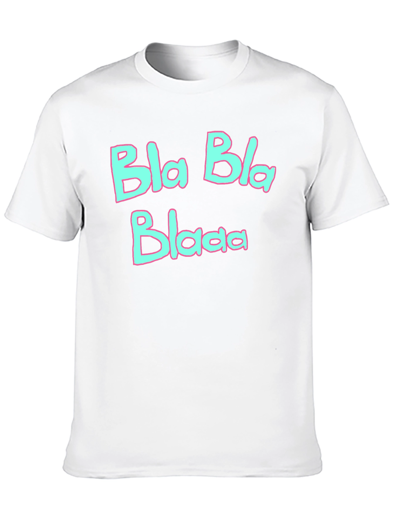 Bla Bla Blaaa Graphic T-Shirt - Black