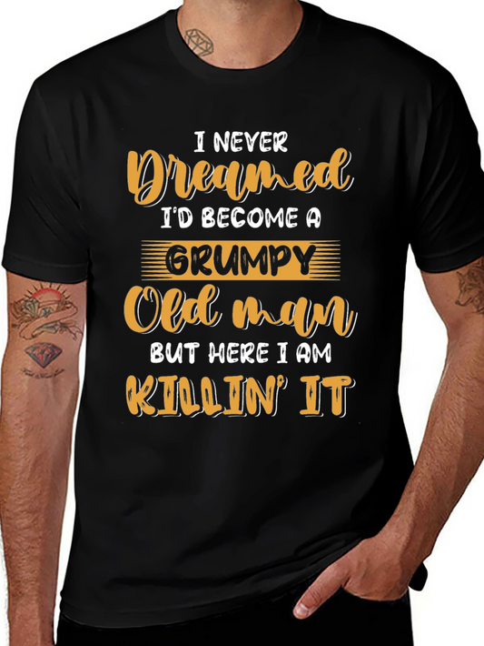 Grumpy Old Man T-Shirt - Funny Novelty Tee