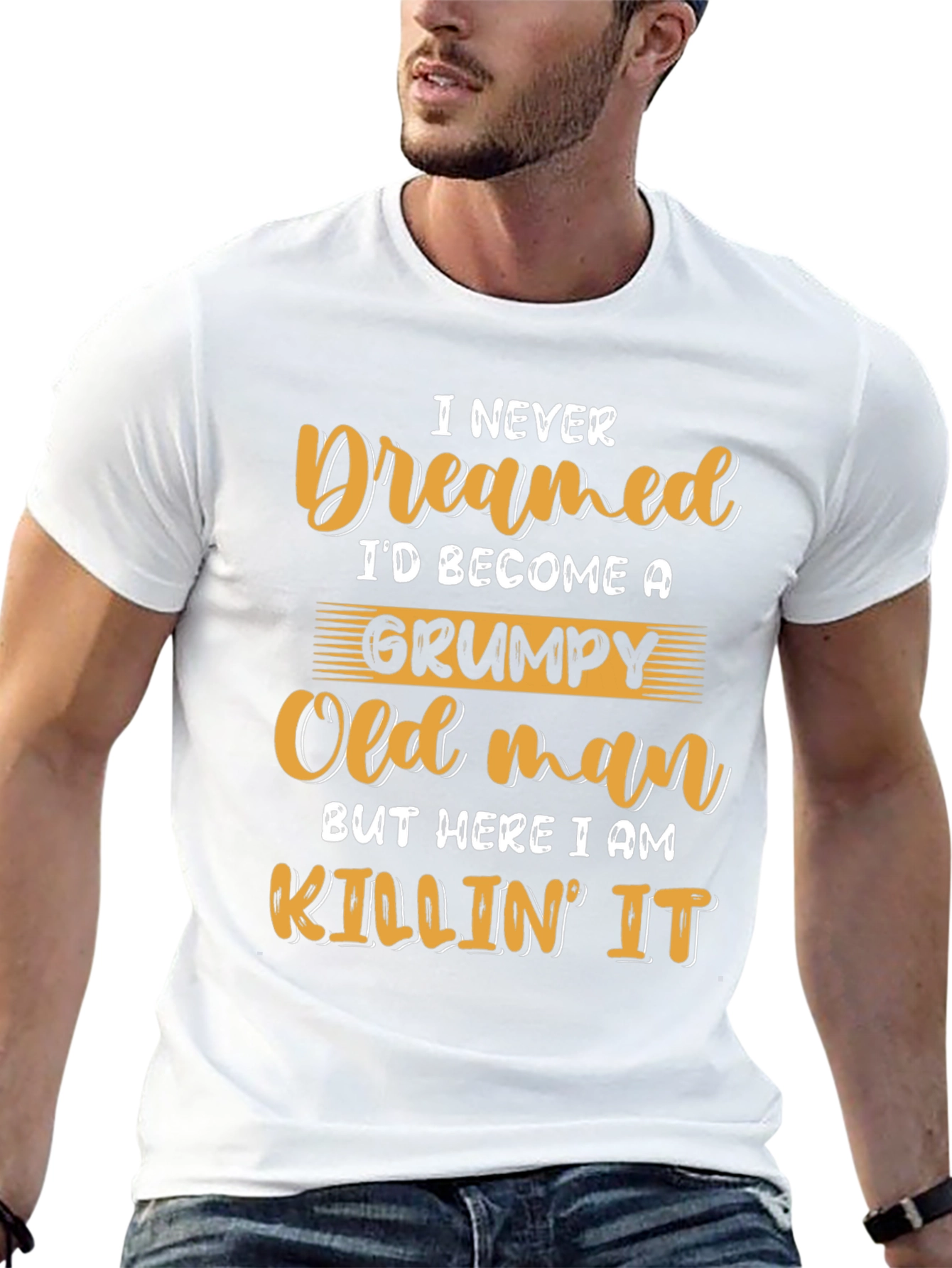 Grumpy Old Man T-Shirt - Funny Novelty Tee