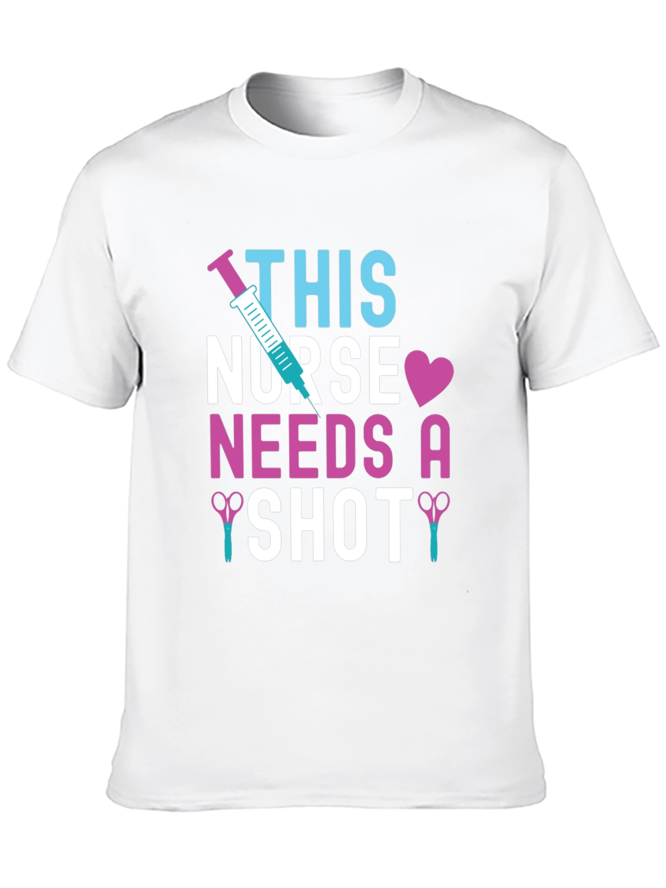 Nurse Shot T-Shirt - Healthcare Humor Tee