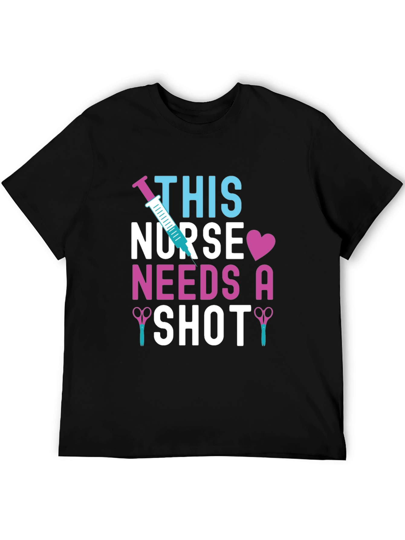 Nurse Shot T-Shirt - Healthcare Humor Tee